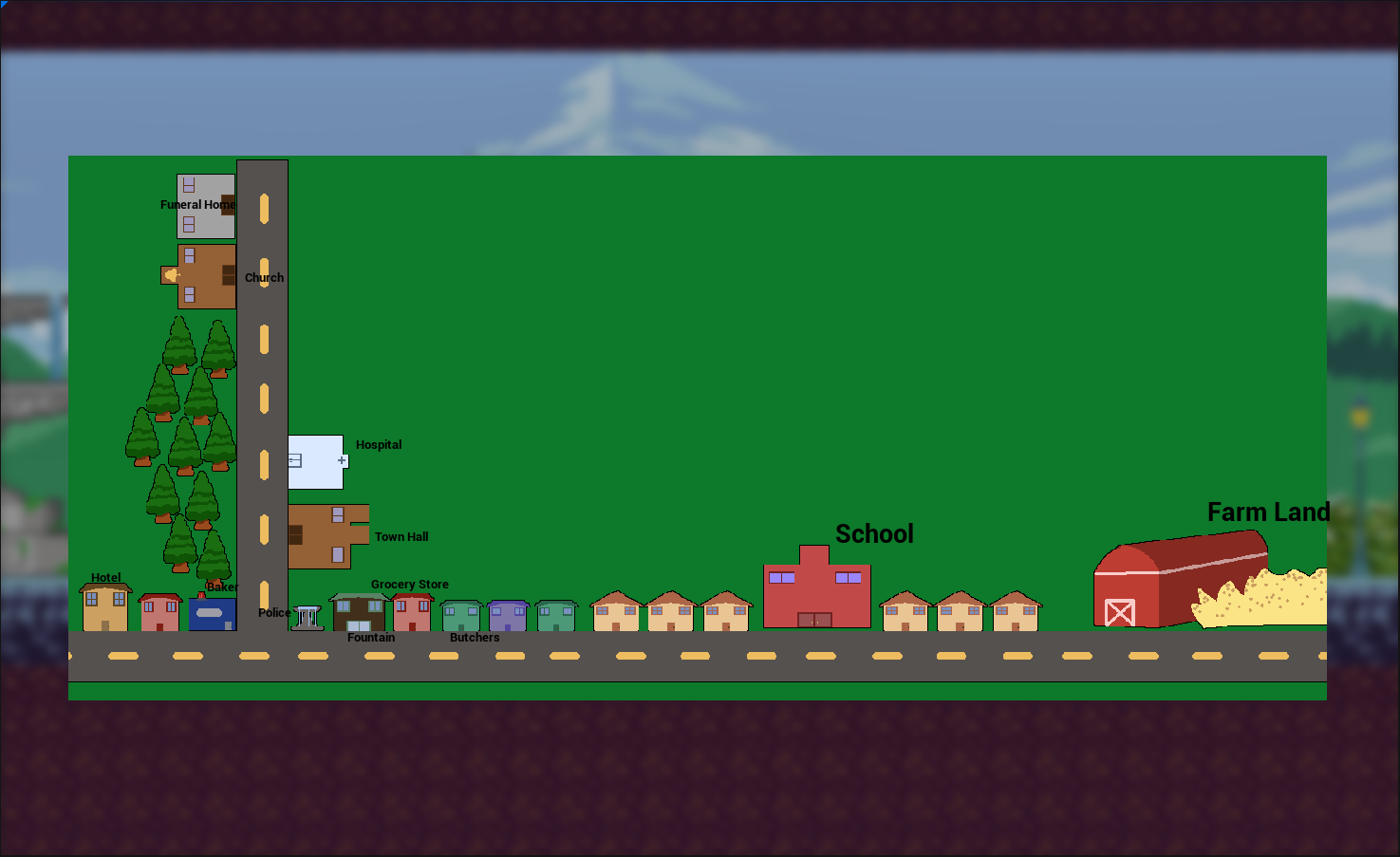 The map in the game