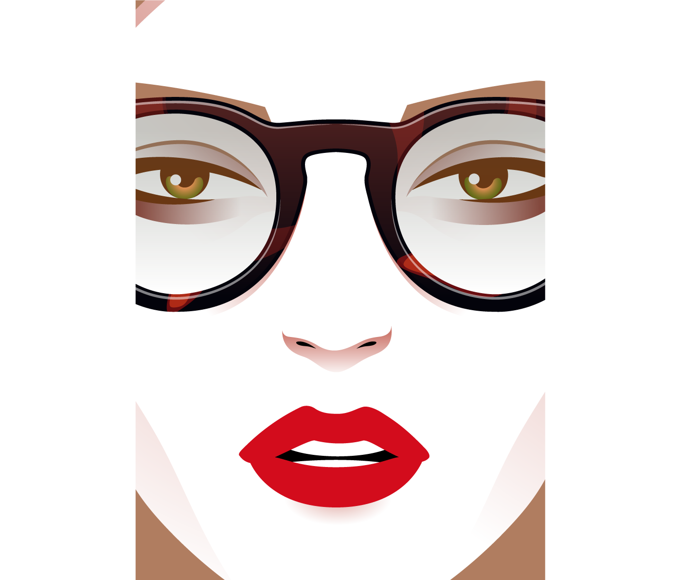 reza bassiri illustration - Fashion Faces