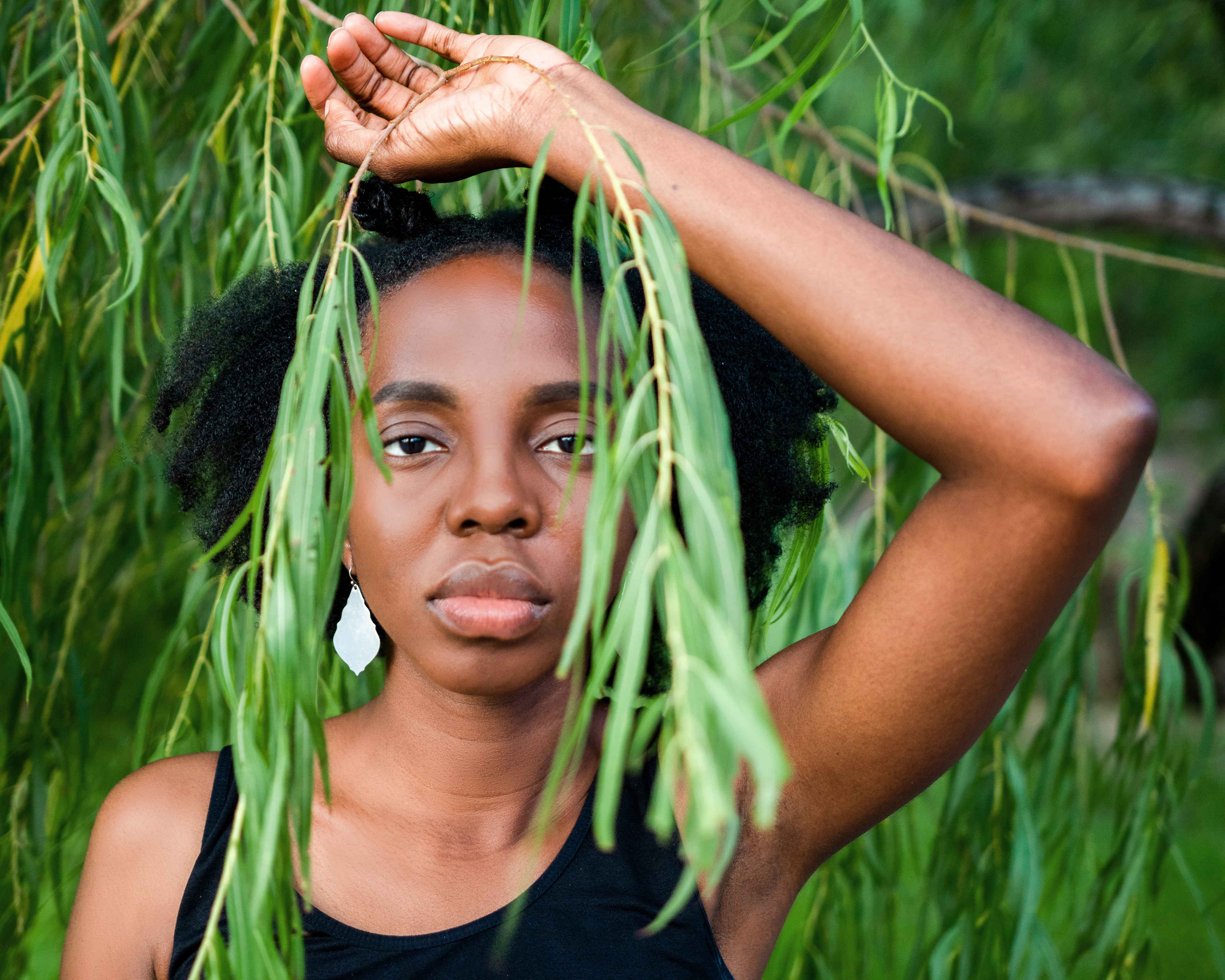 natural hair beauty photoshoot