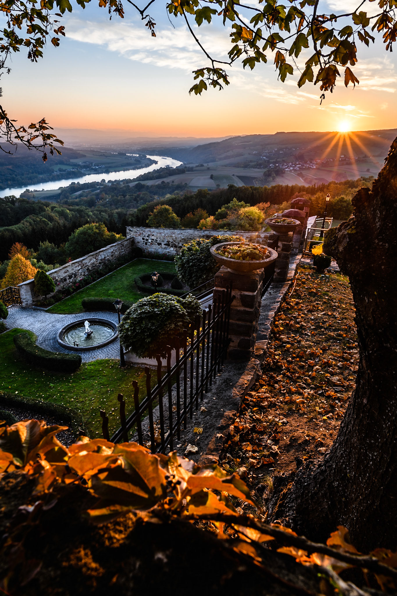 Sonnenuntergang in Maria Taferl - Niederösterreich