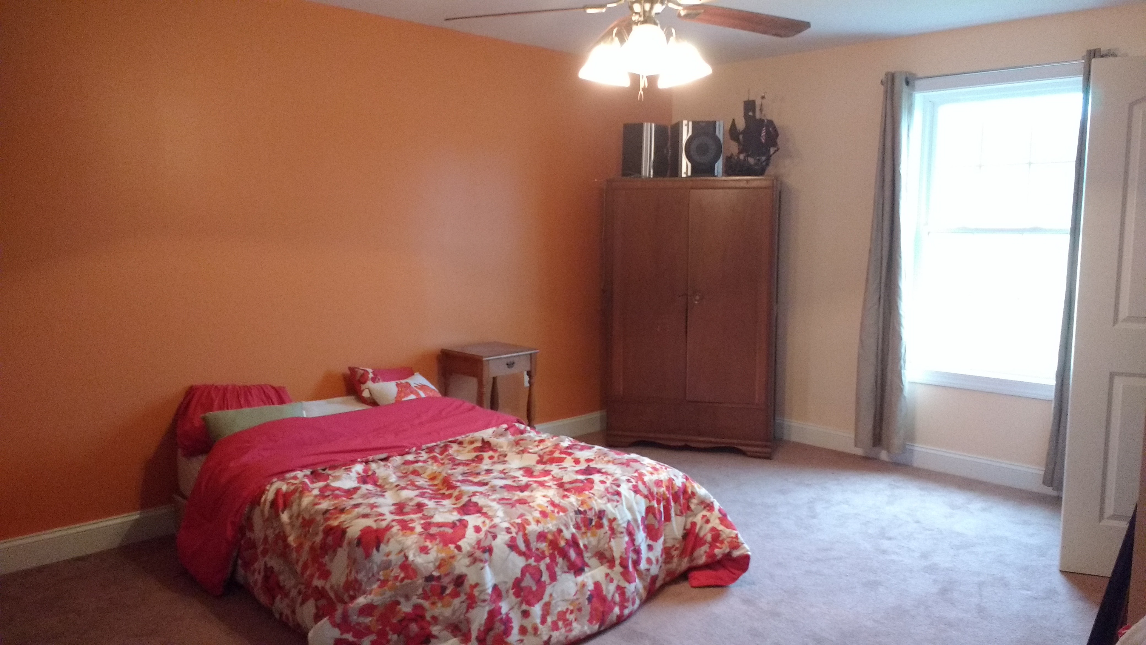 Orange and Cream Room