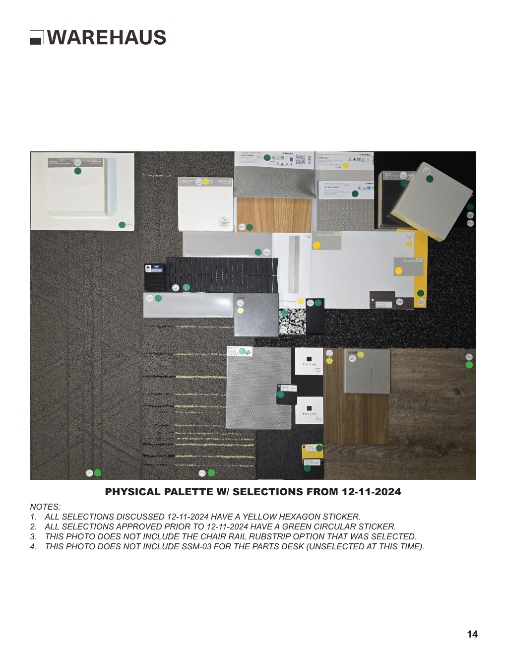 Digital Palette w/ Notes