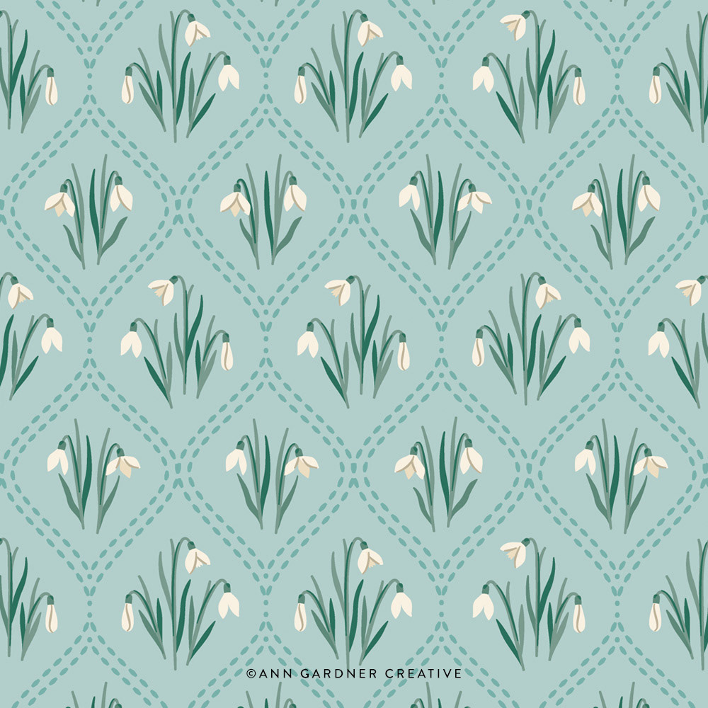 Dancing Snowdrops