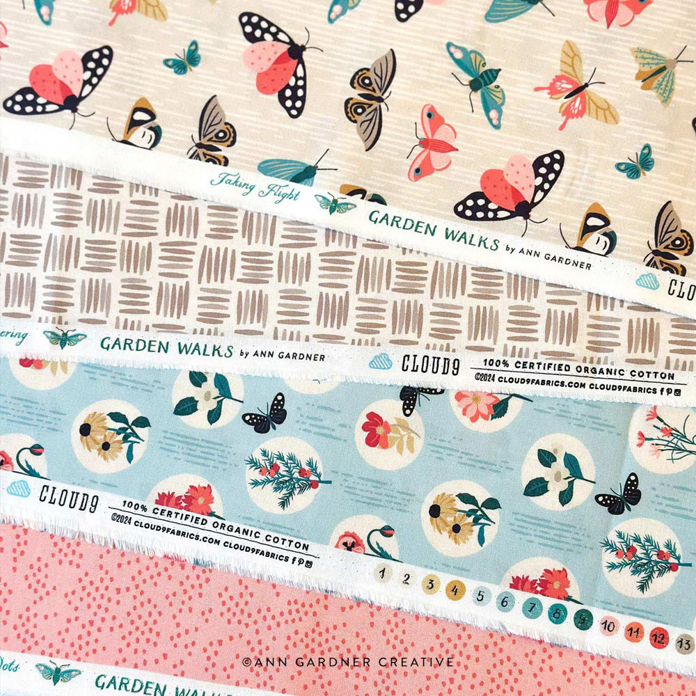 Garden Walks collection - Cloud9 Fabrics