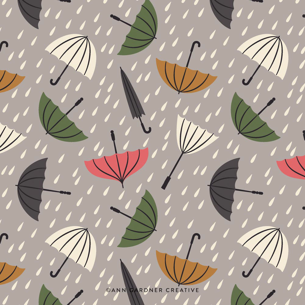 Spring Showers collection - Rainy Day