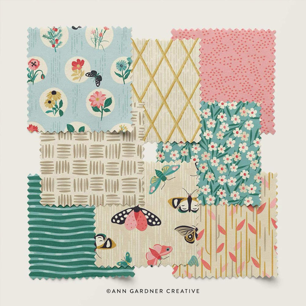 Garden Walks collection - Cloud9 Fabrics