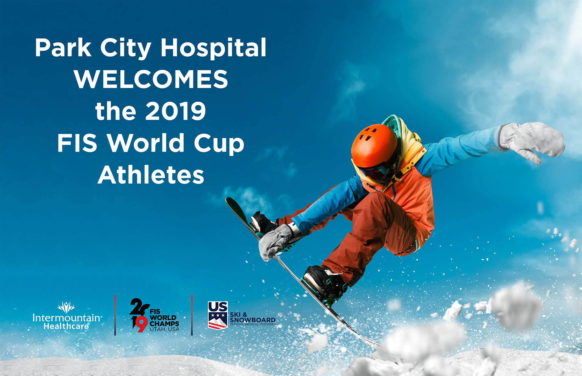 2019 Freestyle Ski and Snowboard Event building wrap