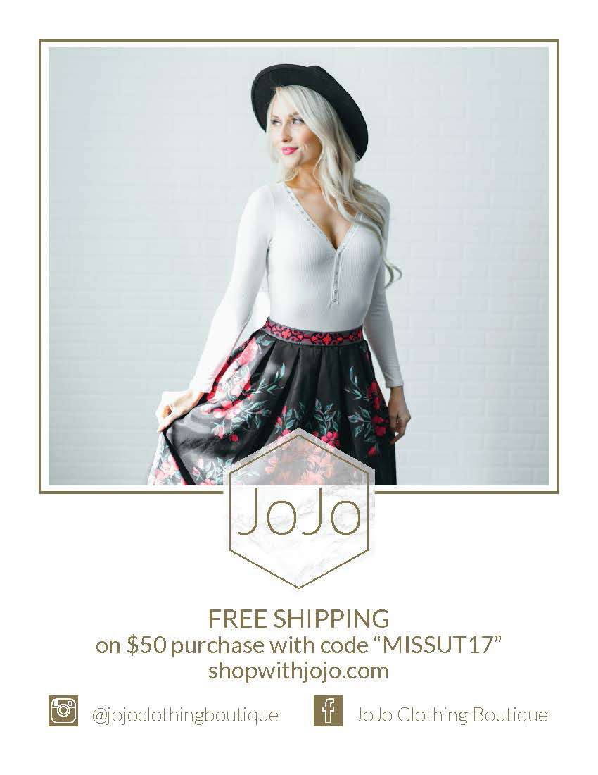 JoJo Boutique Miss Southern Utah Program ad