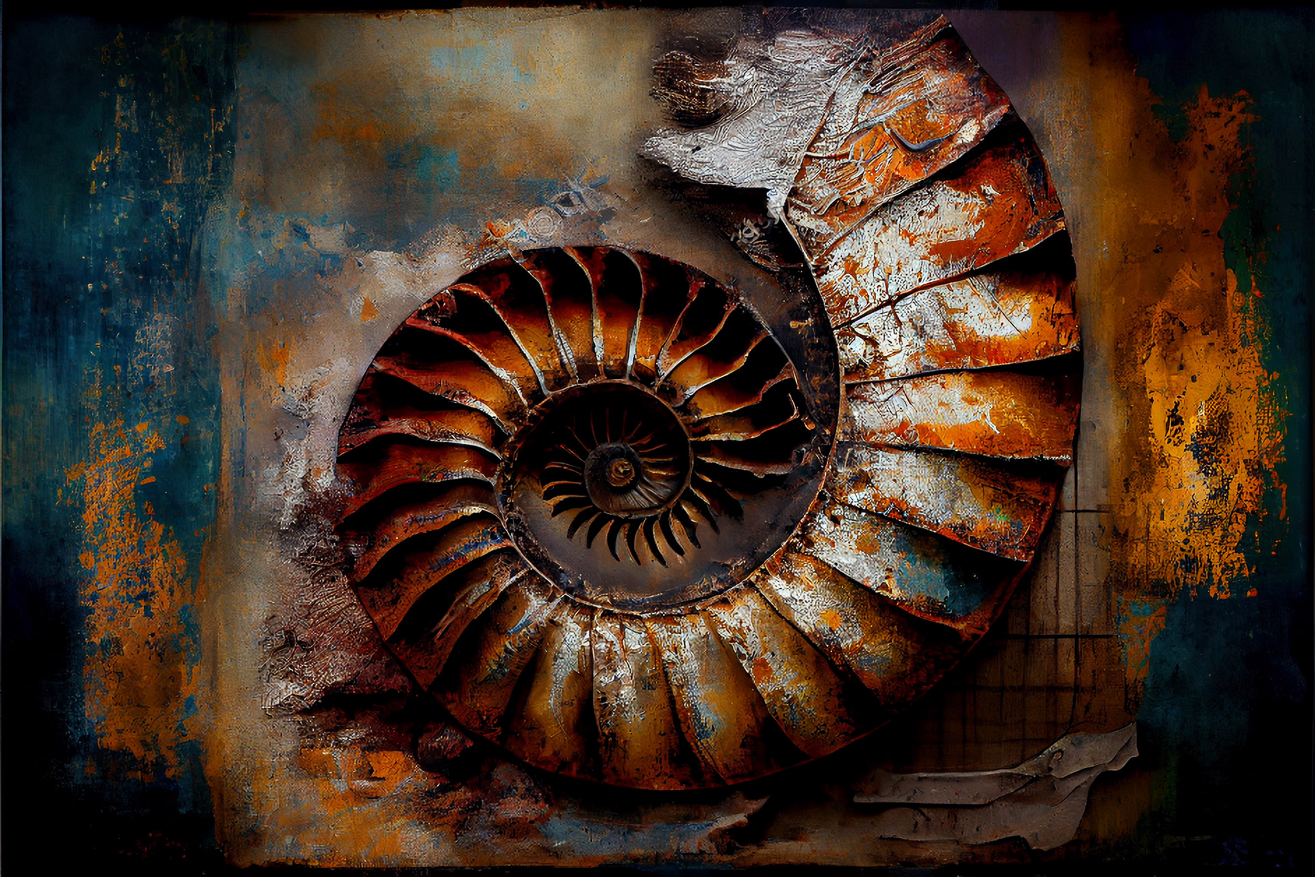 Horns of Amen Ra part of the  Cohesion of Gravity on Elements Collection 