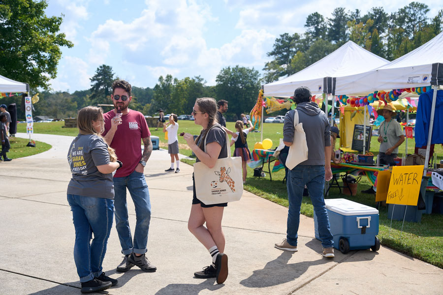 Printed Bag for Sarah Jones Day in Atlanta