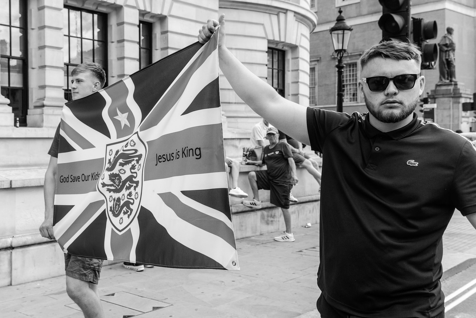 Far-right protestors rallied outside Downing Street, calling on the UK Government to ‘Stop the Grooming Gangs’.London /UK, 28 June 2025