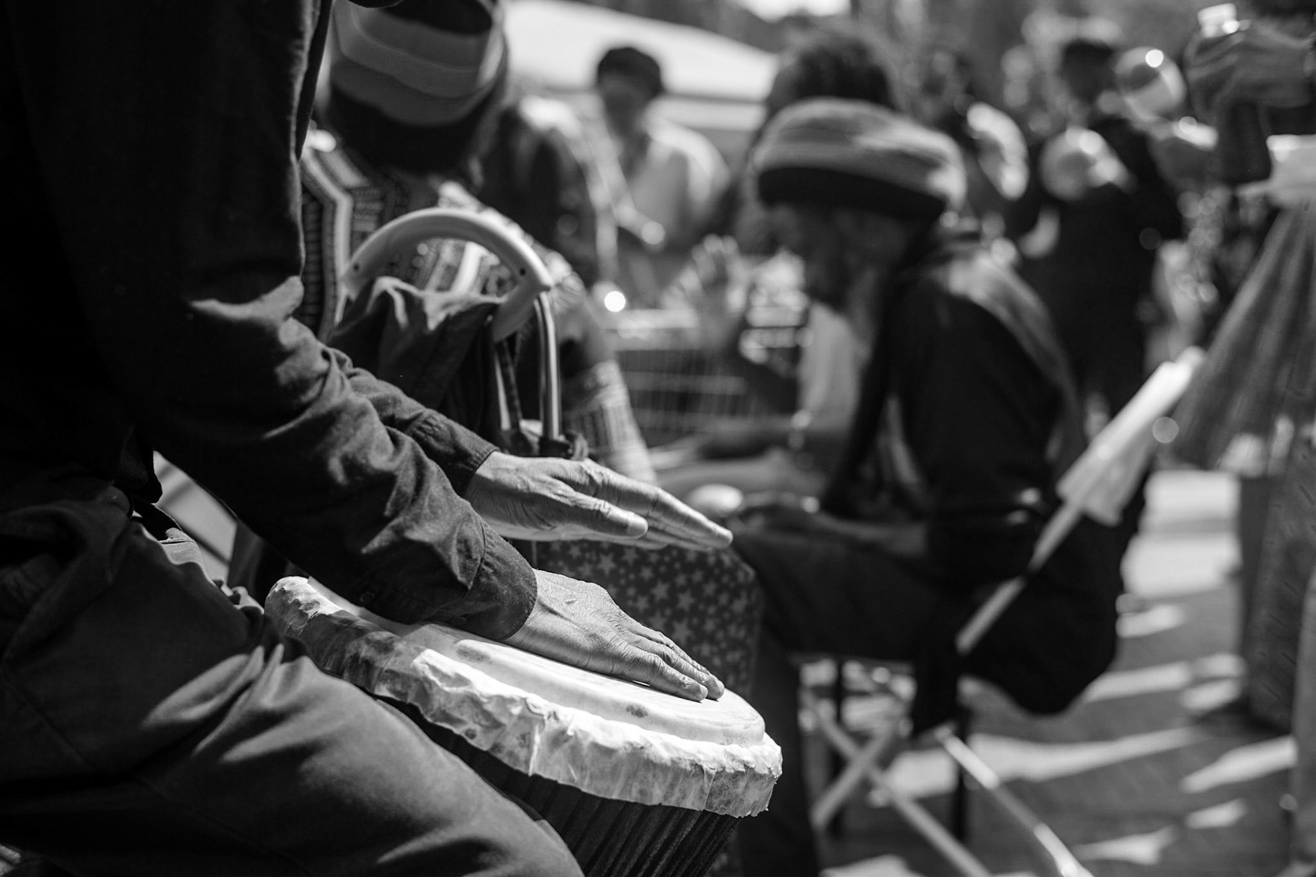 Hundreds of people turnout to mark Emancipation Day in Windrush Square, Brixton.