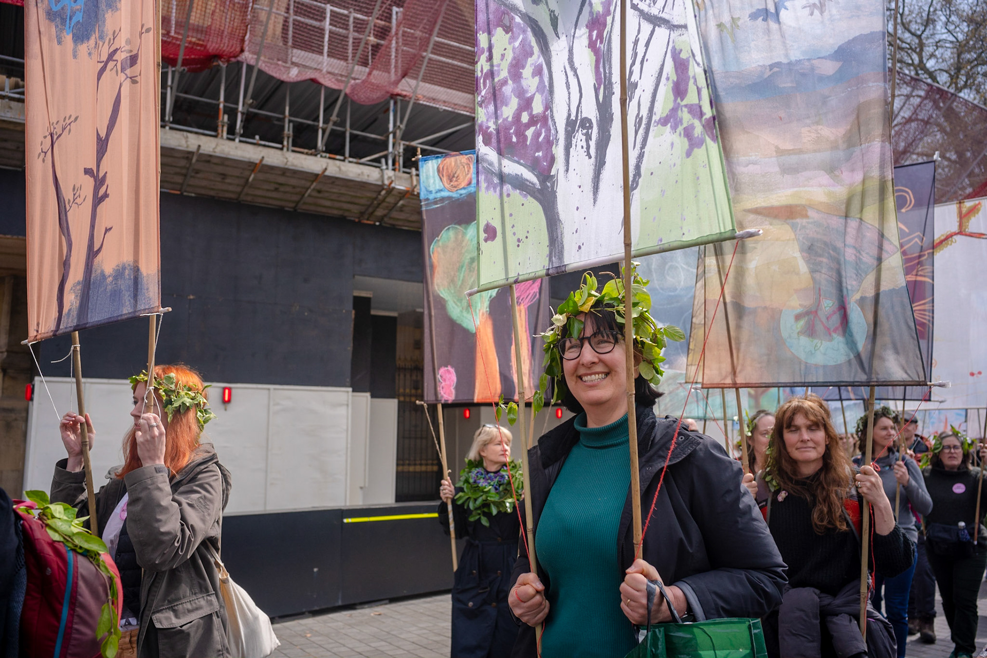 Extinction rebellion and other campaign groups continued with their second day of four-days of protest in parliament Square. The protesters would step up their action if the UK government if they don’t accept their two climate change demands by 5pm on Tuesday 24th April.