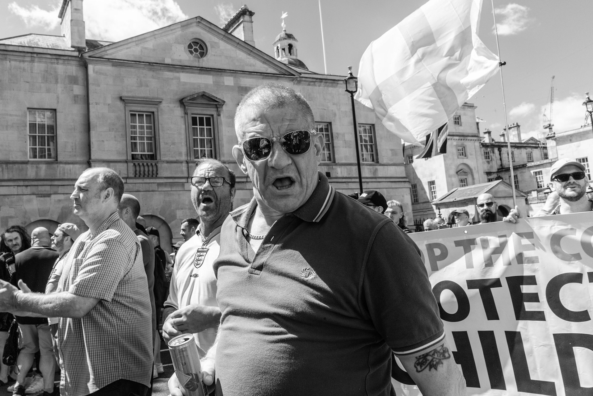 Far-right protestors rallied outside Downing Street, calling on the UK Government to ‘Stop the Grooming Gangs’.London /UK, 28 June 2025