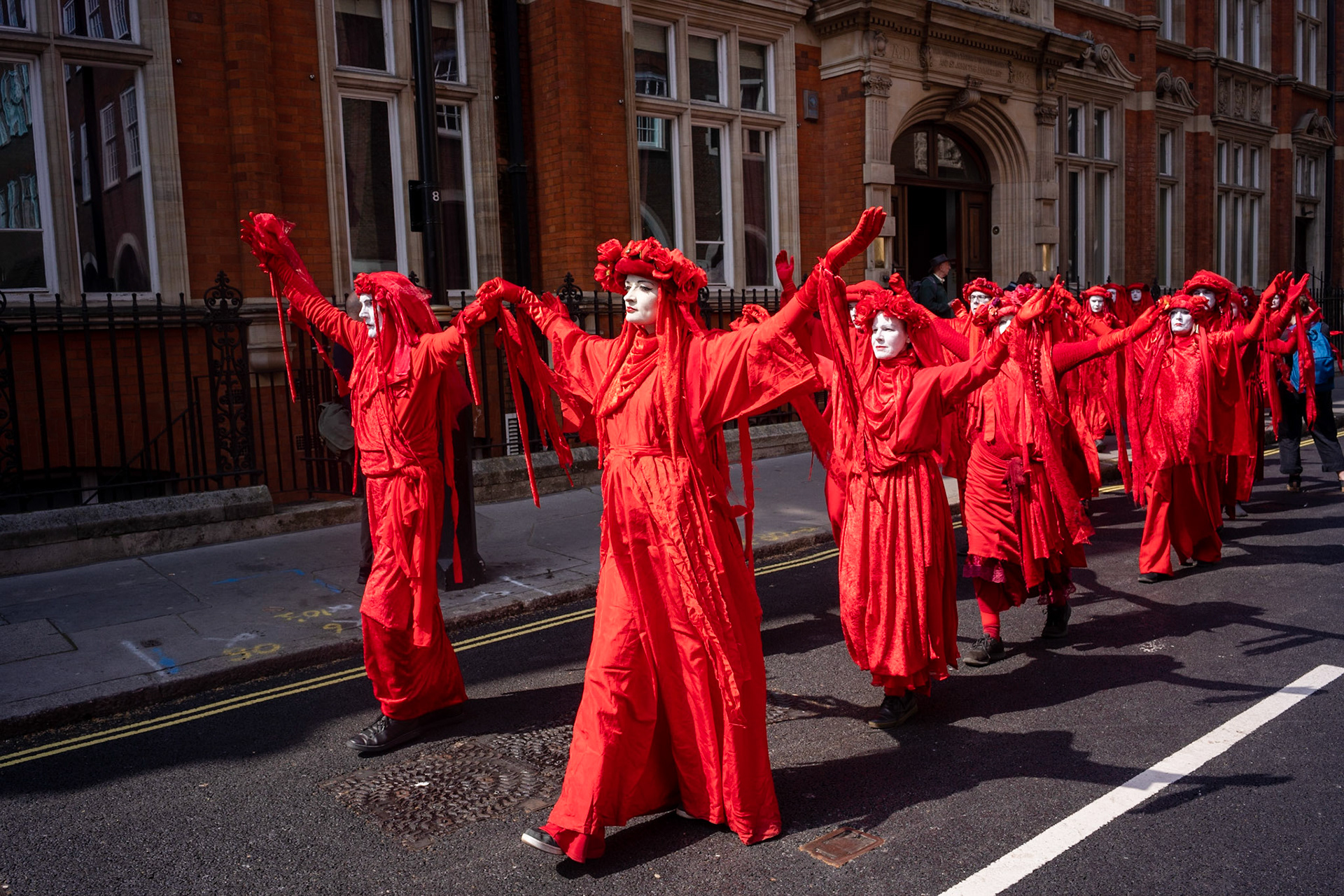 Extinction rebellion and other campaign groups continued with their second day of four-days of protest in parliament Square. The protesters would step up their action if the UK government if they don’t accept their two climate change demands by 5pm on Tuesday 24th April.