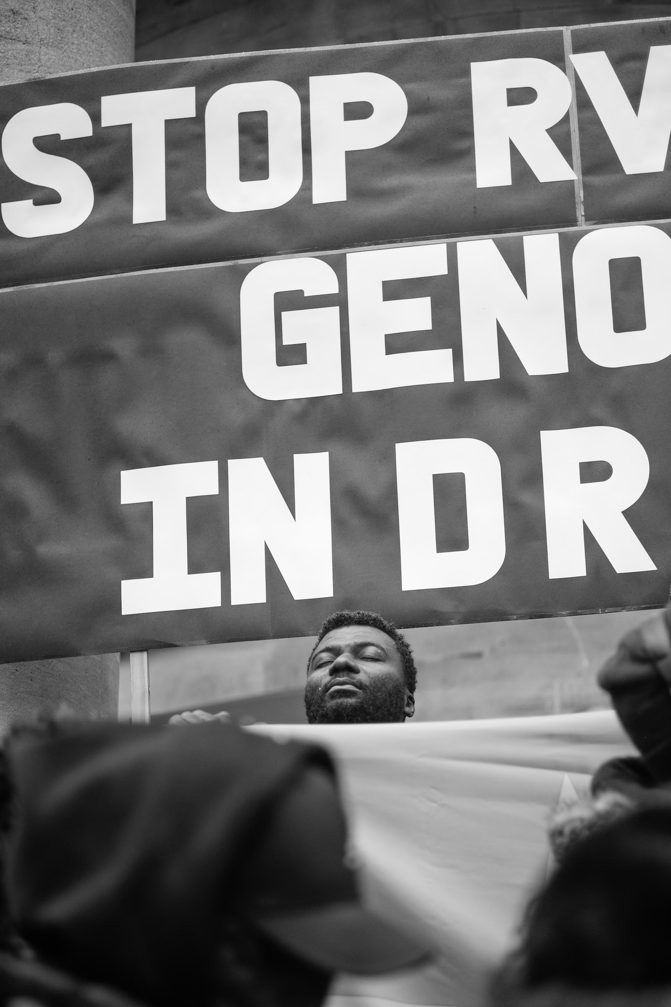 08 FEB 2025 London / UK. Congolese protesters marched through central London to highlight the deteriorating situation in Goma, Democratic Republic of Congo (DRC), which has reached a critical level due to escalating violence. Reports indicate that Rwanda-backed M23 rebels have seized control of Goma and are advancing toward key towns, including Nyabibwe, a critical mining area between Goma and Bukavu.The conflict has triggered a severe humanitarian crisis. Hospitals in Goma are overwhelmed, struggling to manage the influx of casualties. Since the assault began on January 26, 2025, over 2,900 people have died, and around 700,000 have been displaced.Alamy Live News / Aubrey Fagon