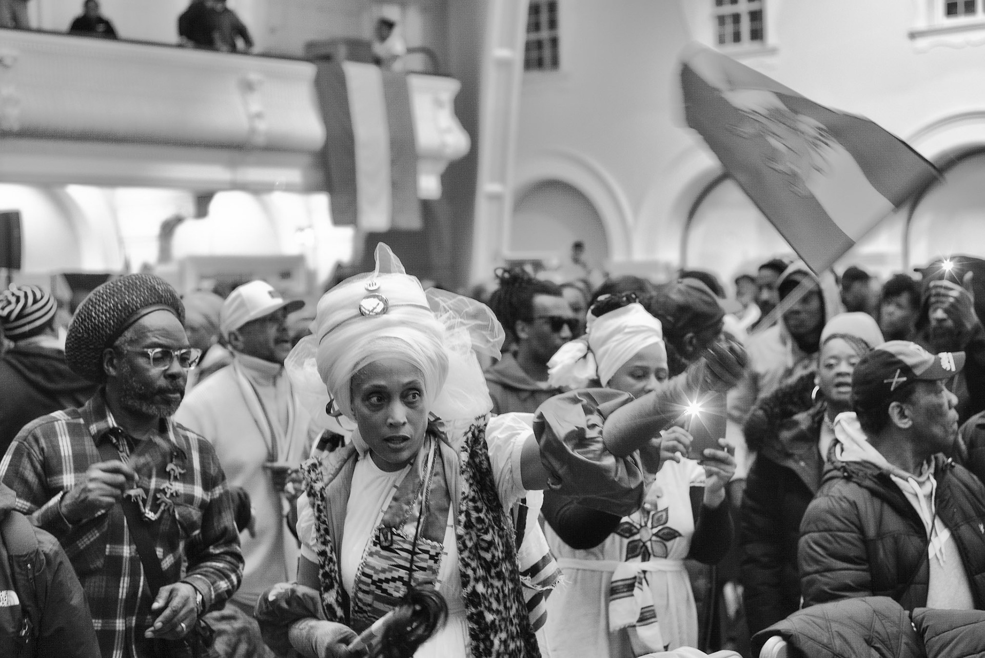 The ‘Nine night’ ritual was held at Goldsmith College for Jah Shaka who died 12th April 2023.Jah Shaka also known as ‘Zulu Warrior’ was a Jamaican reggae/ dub sound system operator in London since the 1970s.  Shaka was revered by musicians and dancers across a range of genres and cultures.