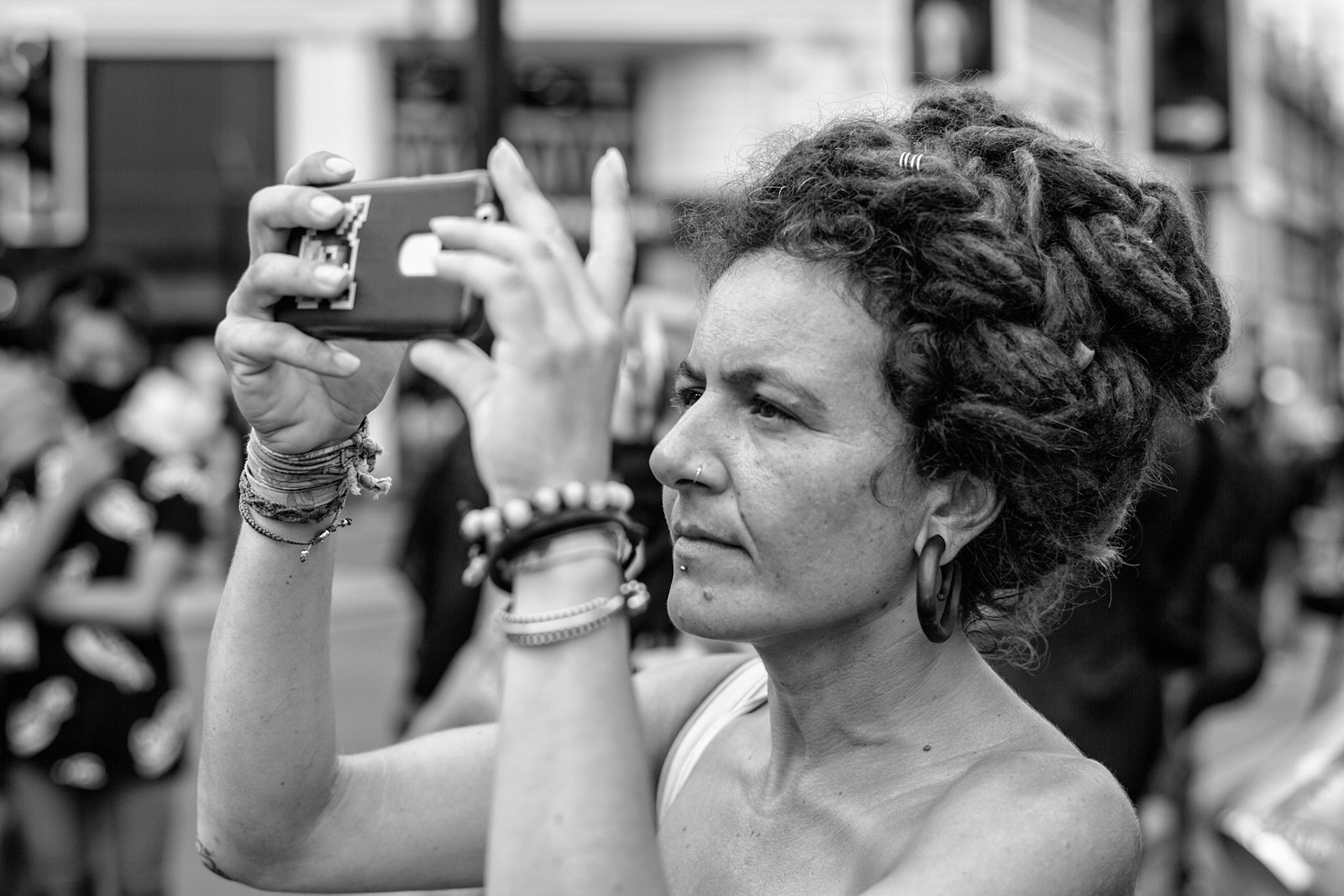 Hundreds of people turnout to mark Emancipation Day in Windrush Square, Brixton.