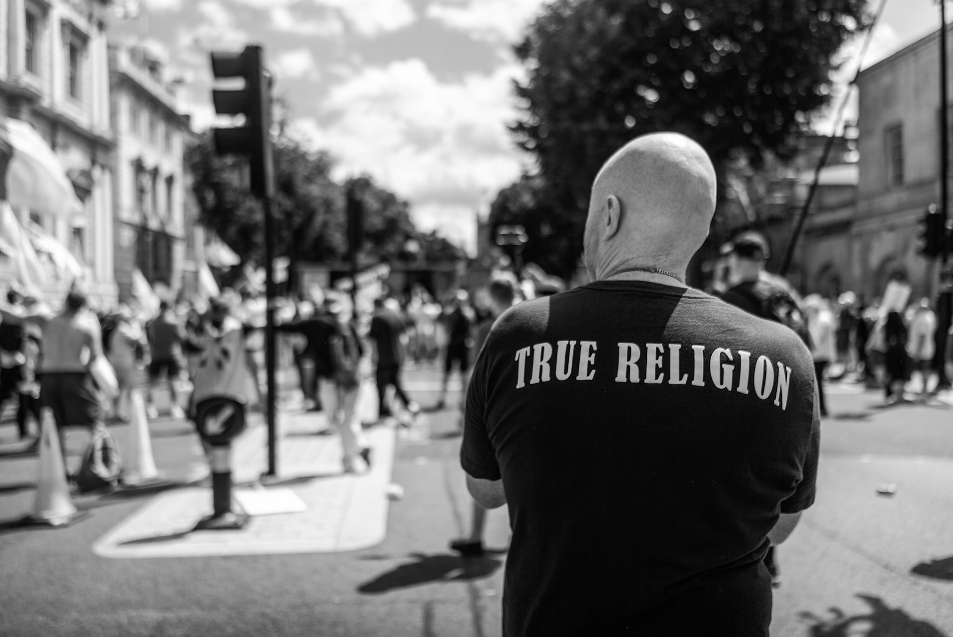 Far-right protestors rallied outside Downing Street, calling on the UK Government to ‘Stop the Grooming Gangs’.London /UK, 28 June 2025