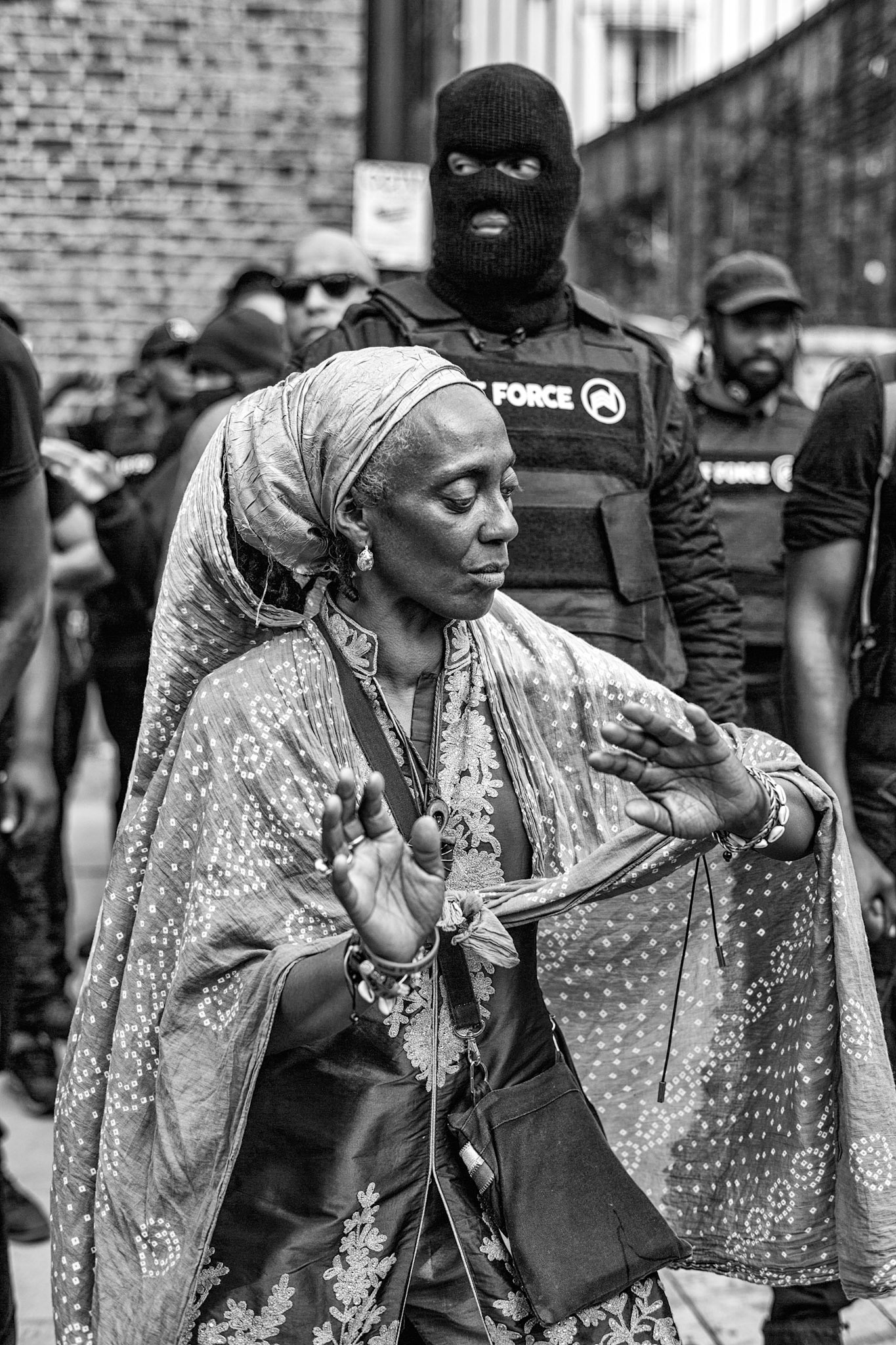Hundreds of people turnout to mark Emancipation Day in Windrush Square, Brixton.