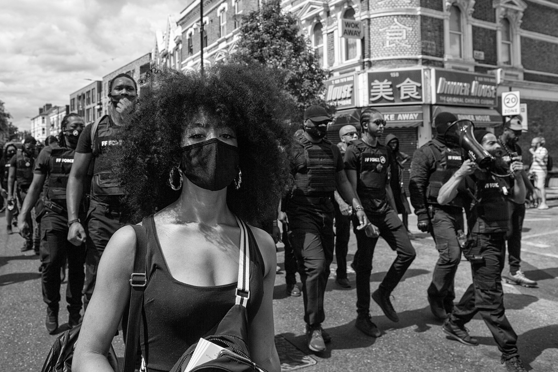Hundreds of people turnout to mark Emancipation Day in Windrush Square, Brixton.