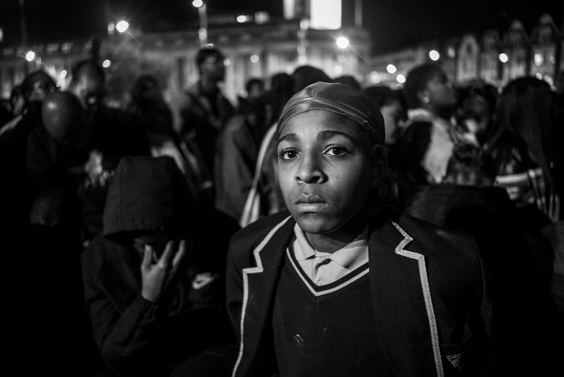 After the death of Keelen Morris Wong by a knife attack on Coldharbour Lane, hundreds of people from the local community gathered on Windrush Square in Brixton, calling for an end to the succession of violence.