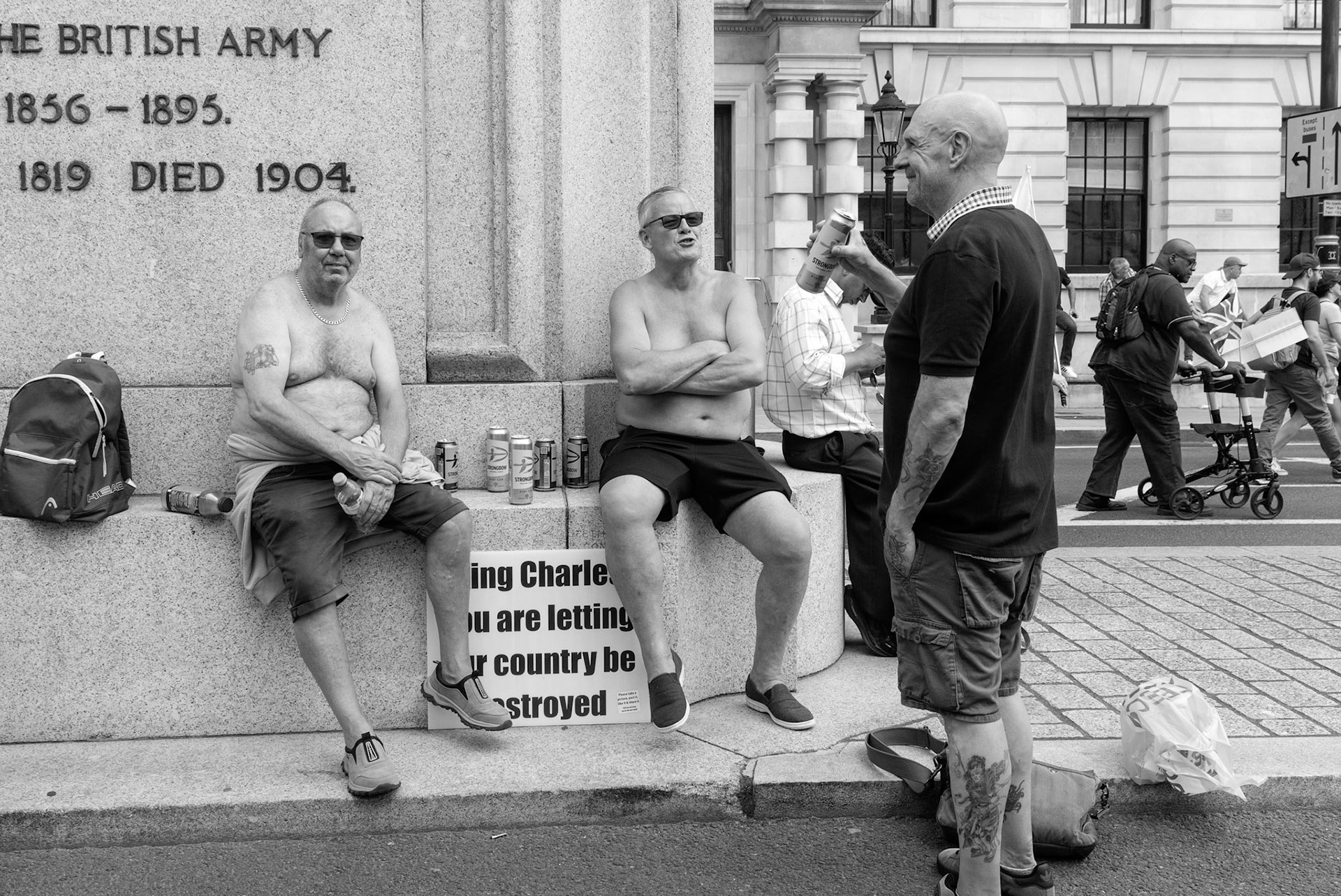 Far-right protestors rallied outside Downing Street, calling on the UK Government to ‘Stop the Grooming Gangs’.London /UK, 28 June 2025