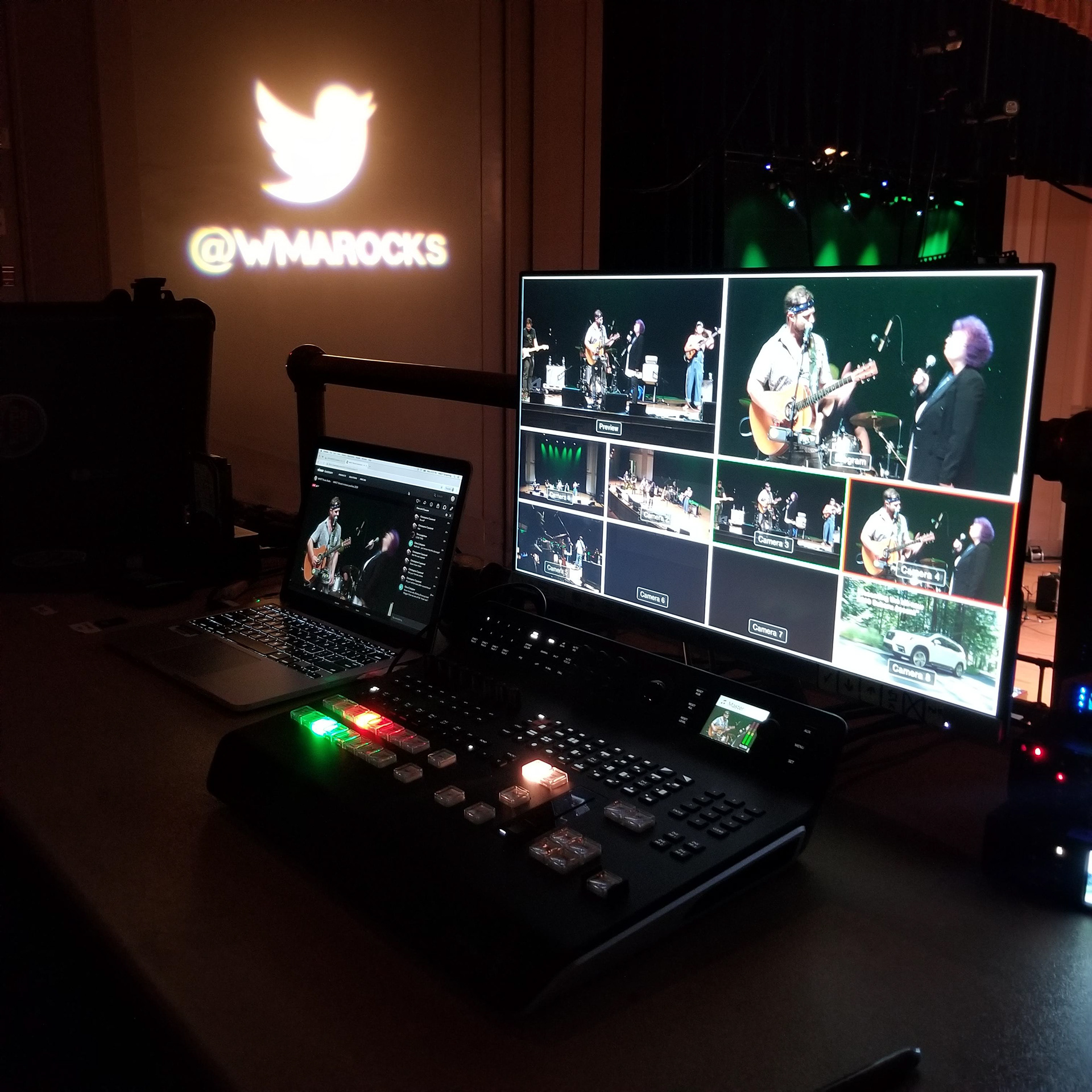 Directing AmericanaFest 2019 at War Memorial Auditorium in Nashville, TN