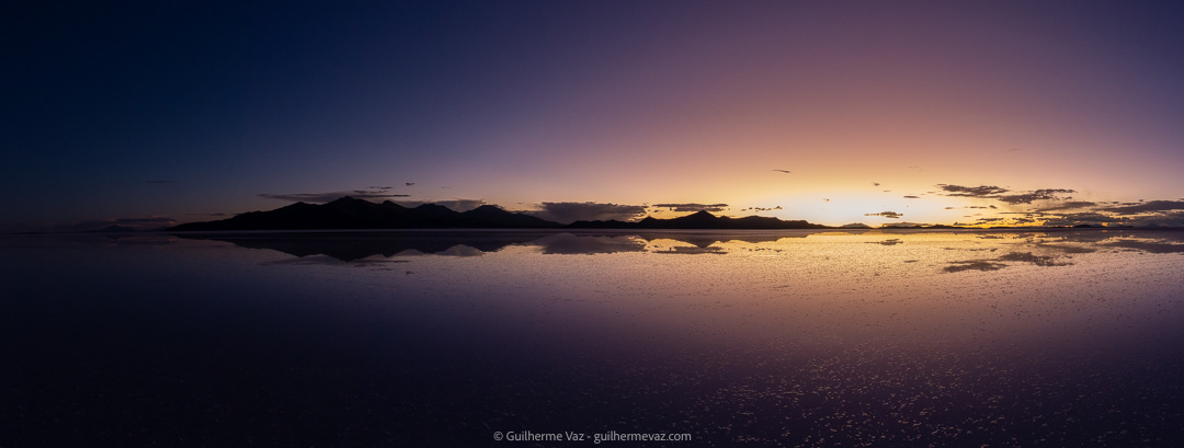 Pôr do Sol Salar Panorâmica