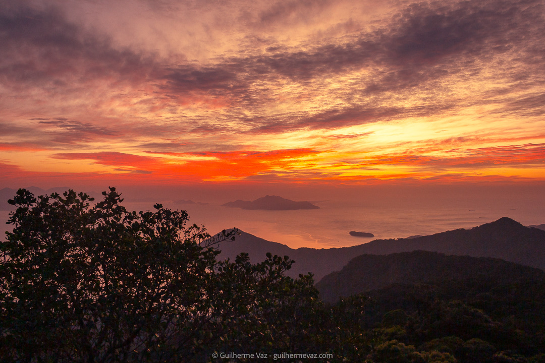 Ilha Grande Sunrise From Pico do Papagaio