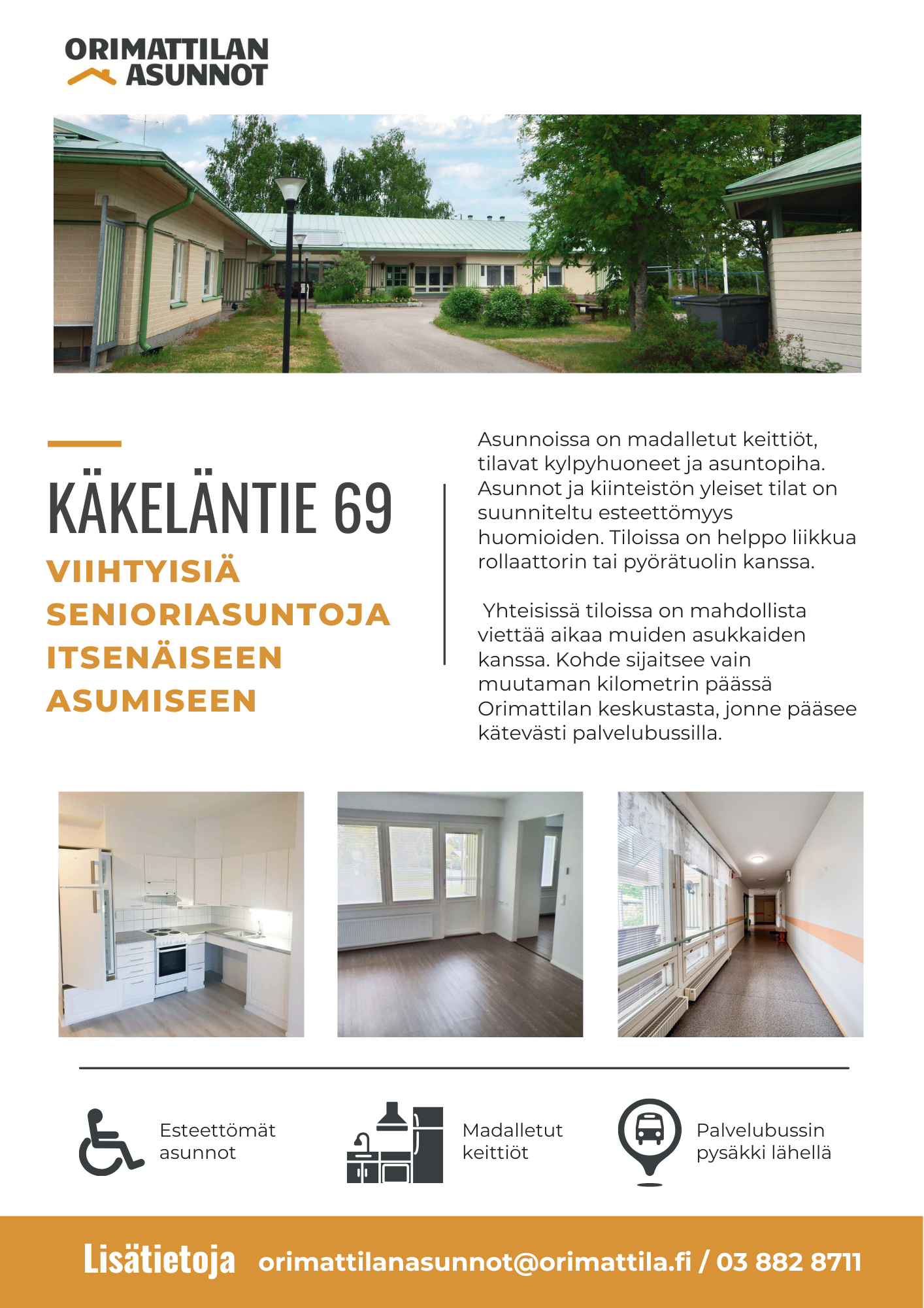 Informational Flyer for Marketing a Senior Housing Property