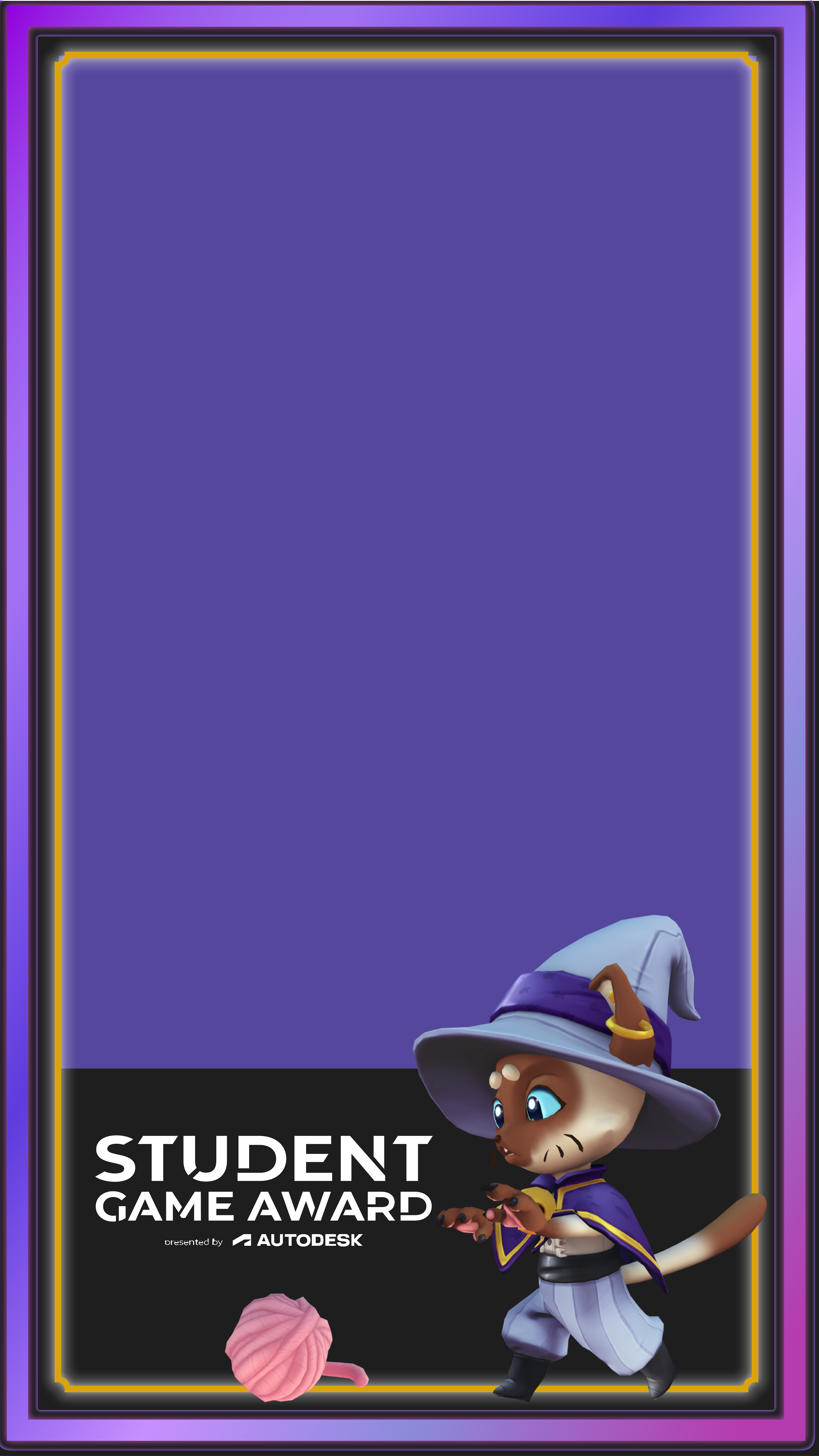 Base for Instagram story (middle left empty for text, stickers and links) / GDWC 2022