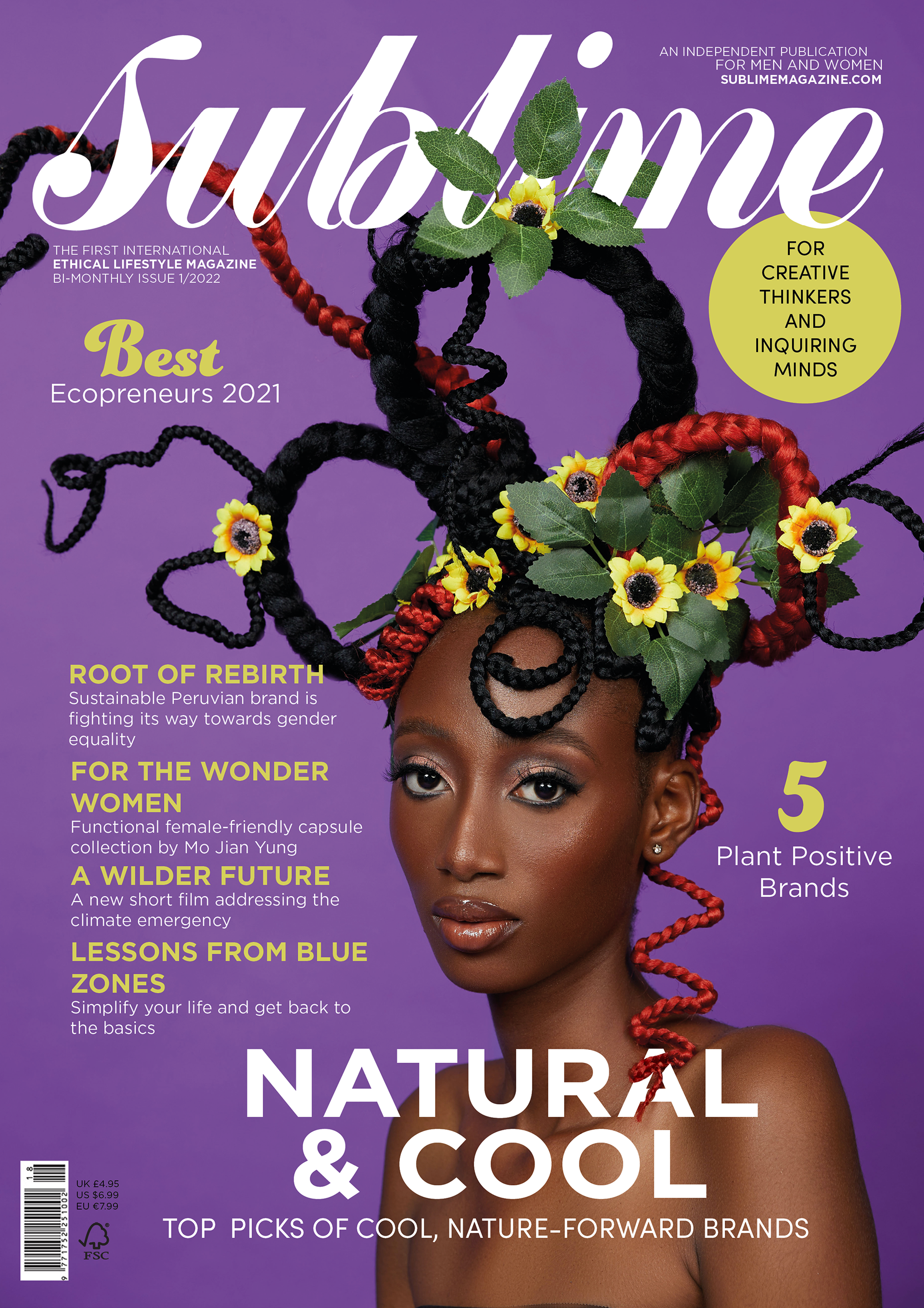 Magazine Cover Design (School Project)