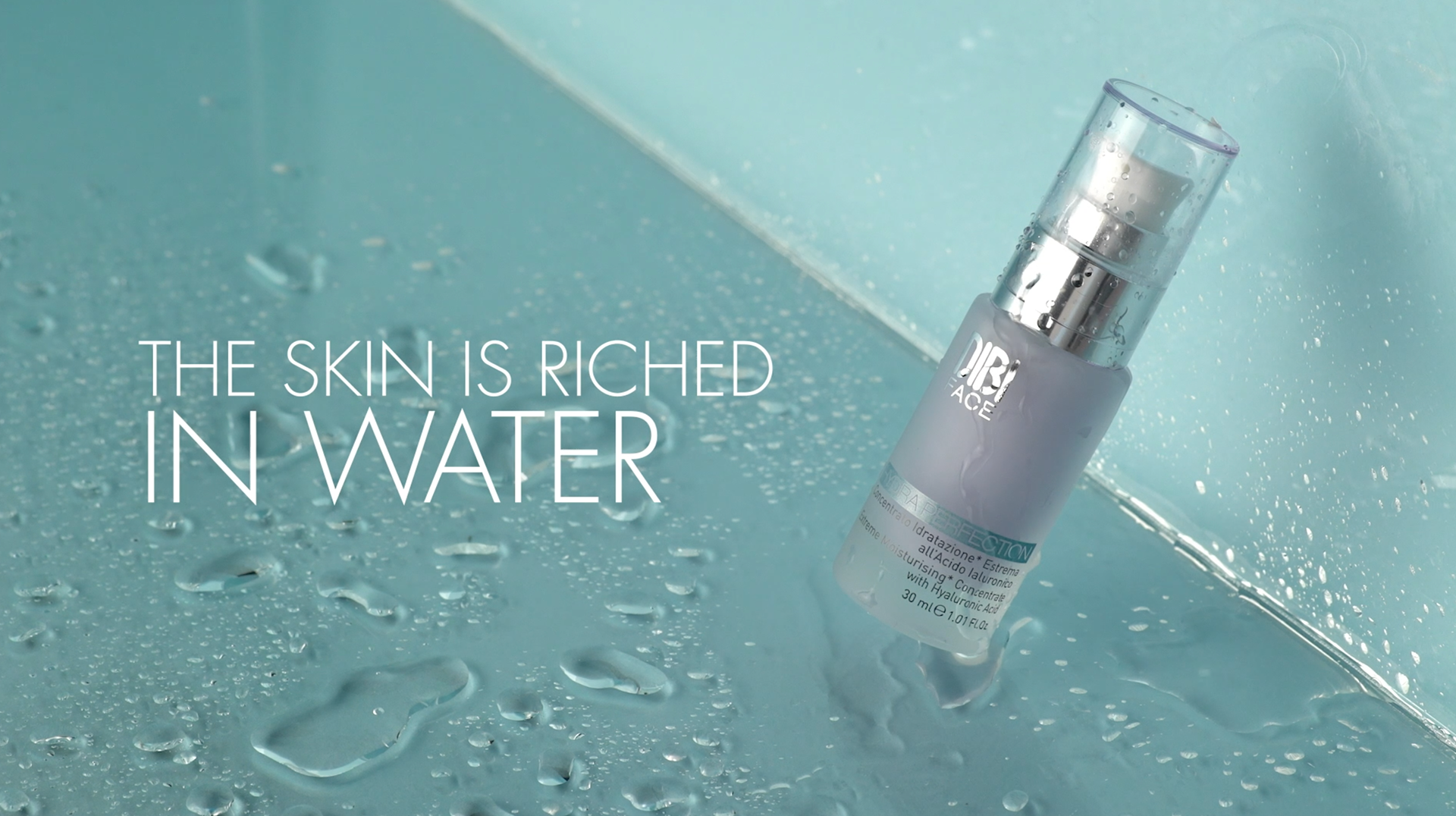 filmmaker - promotional video for skin cosmetic products Dibi Milano