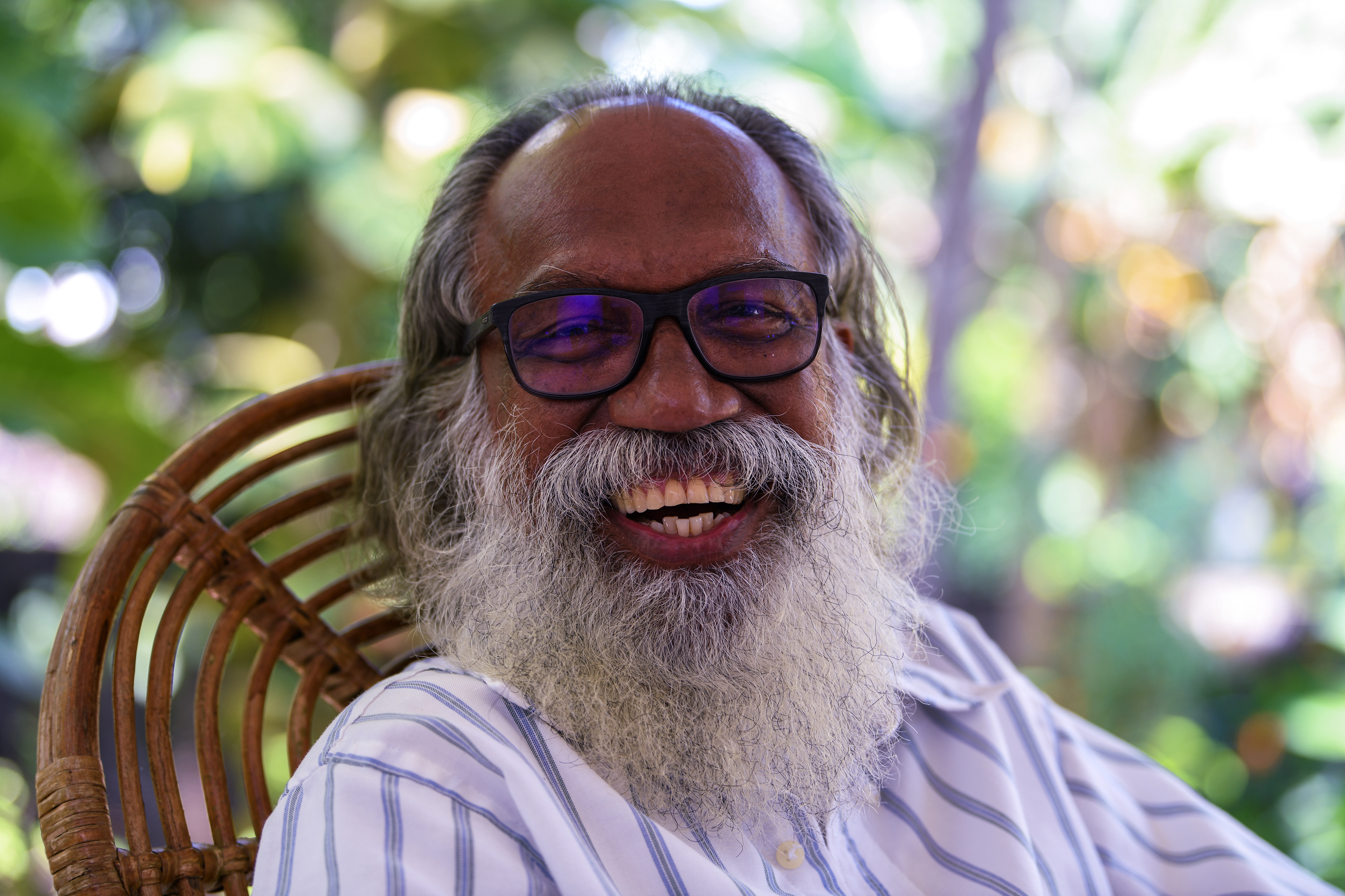 Indra Simhan - one of my best friends in this life. Kerala India.