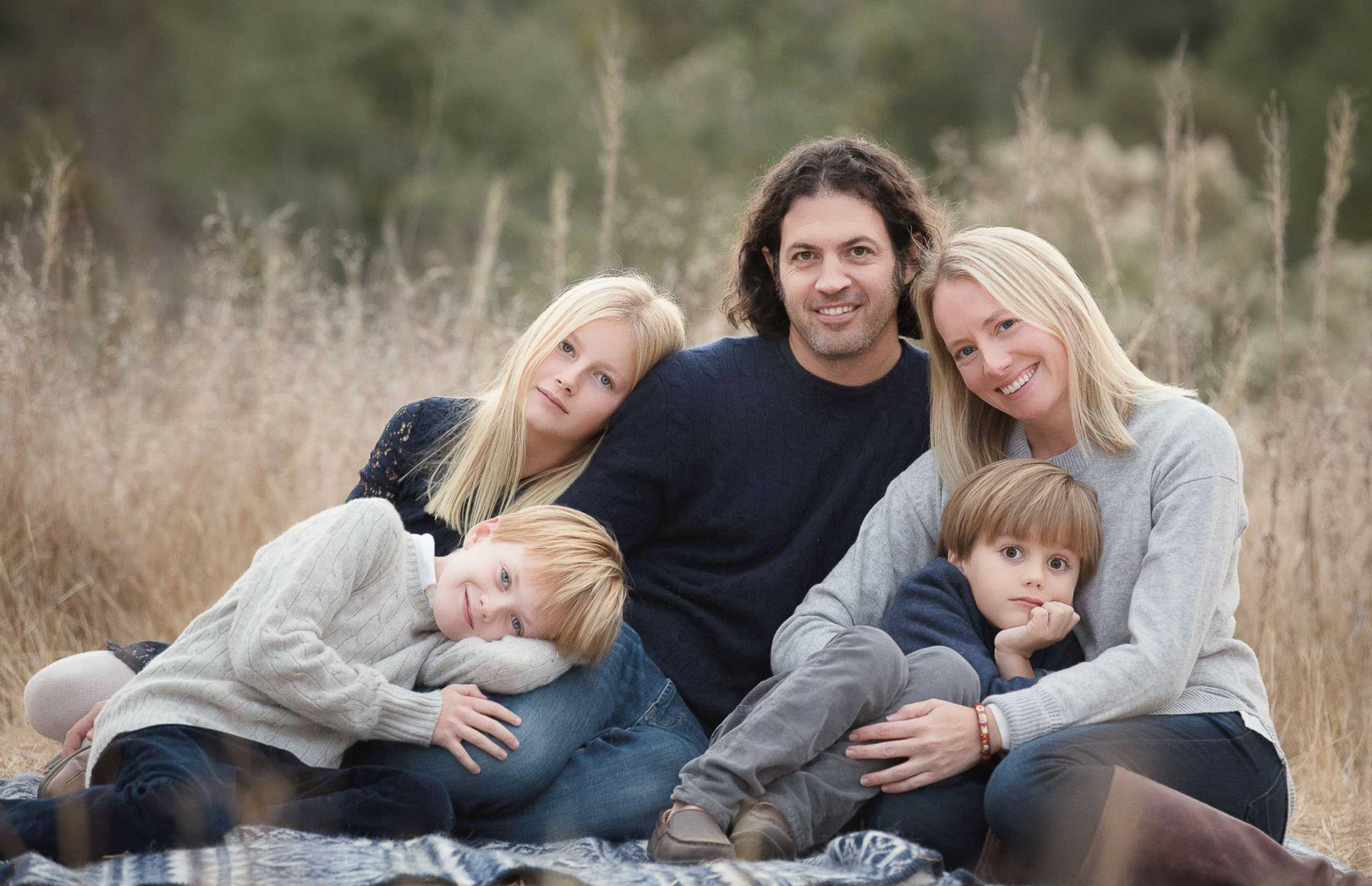 beautiful family