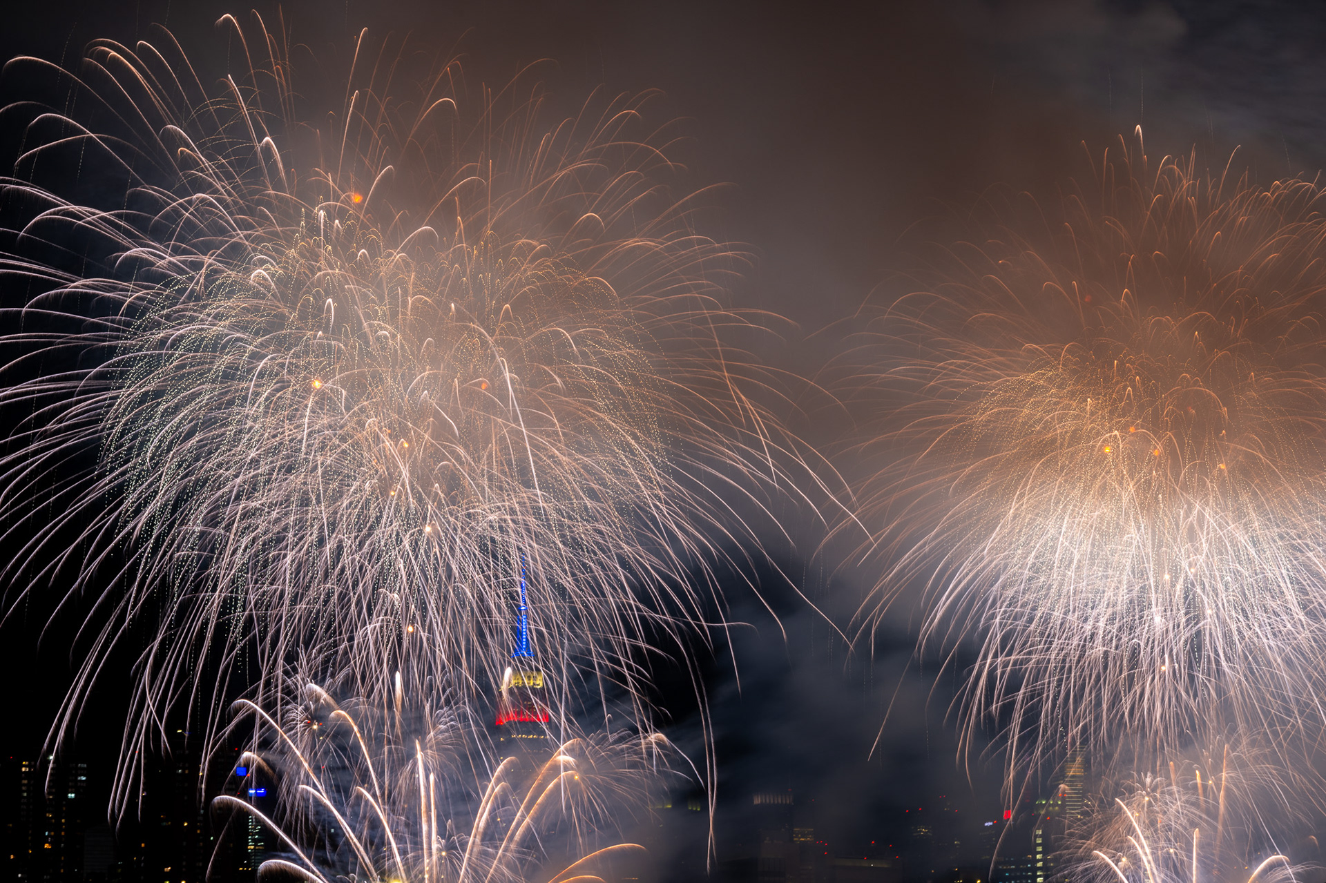 bombs bursting in air