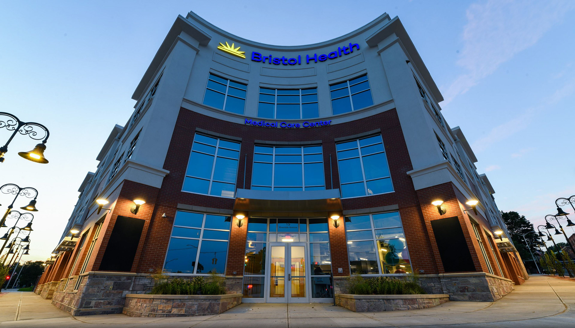 Bristol Health Care building - opposite side - fish-eye lens used.