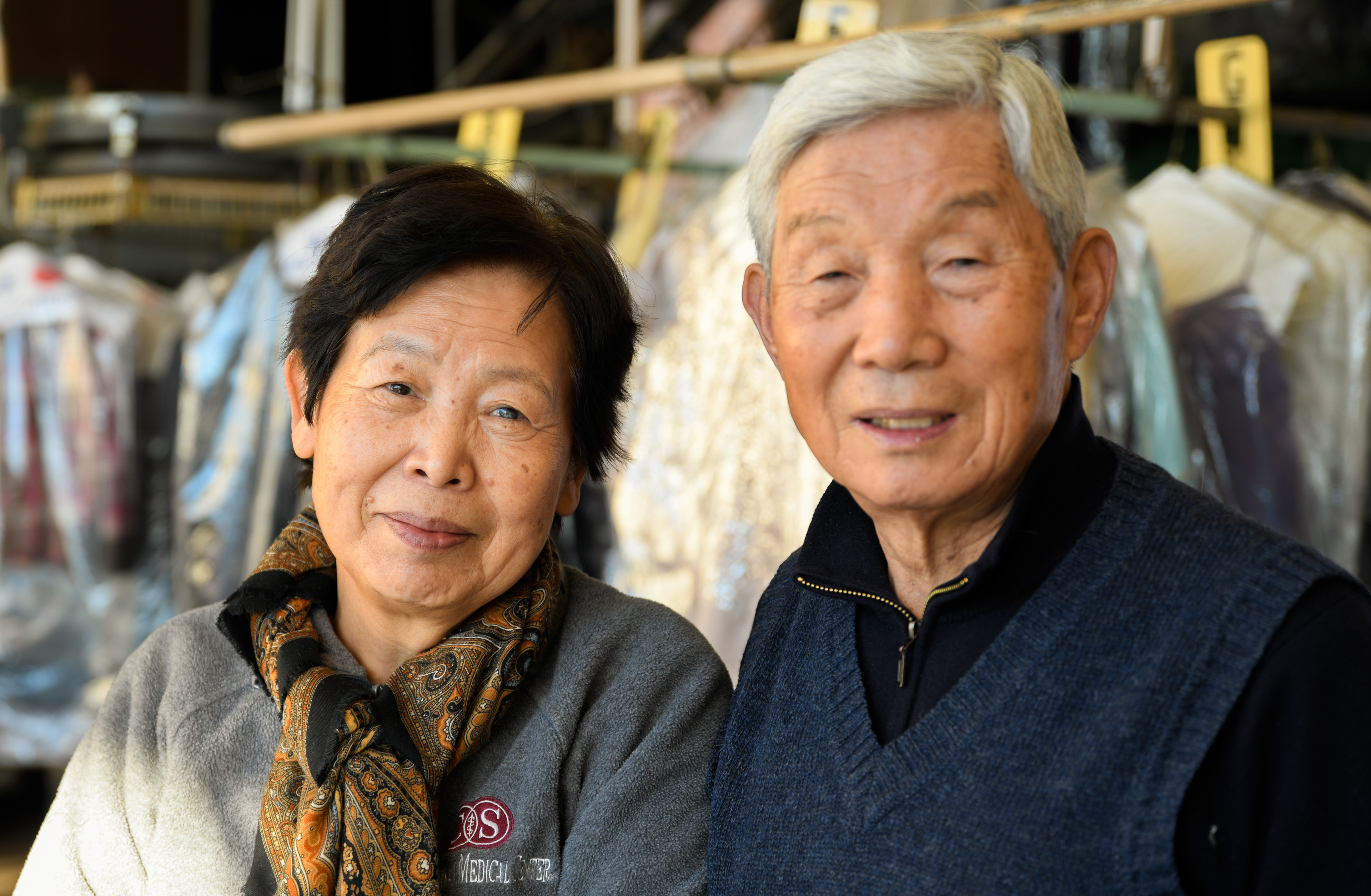 Mr. And Mrs. Park owners of Kenmore Cleaners in Bristol, CT - now retired. Miss them !