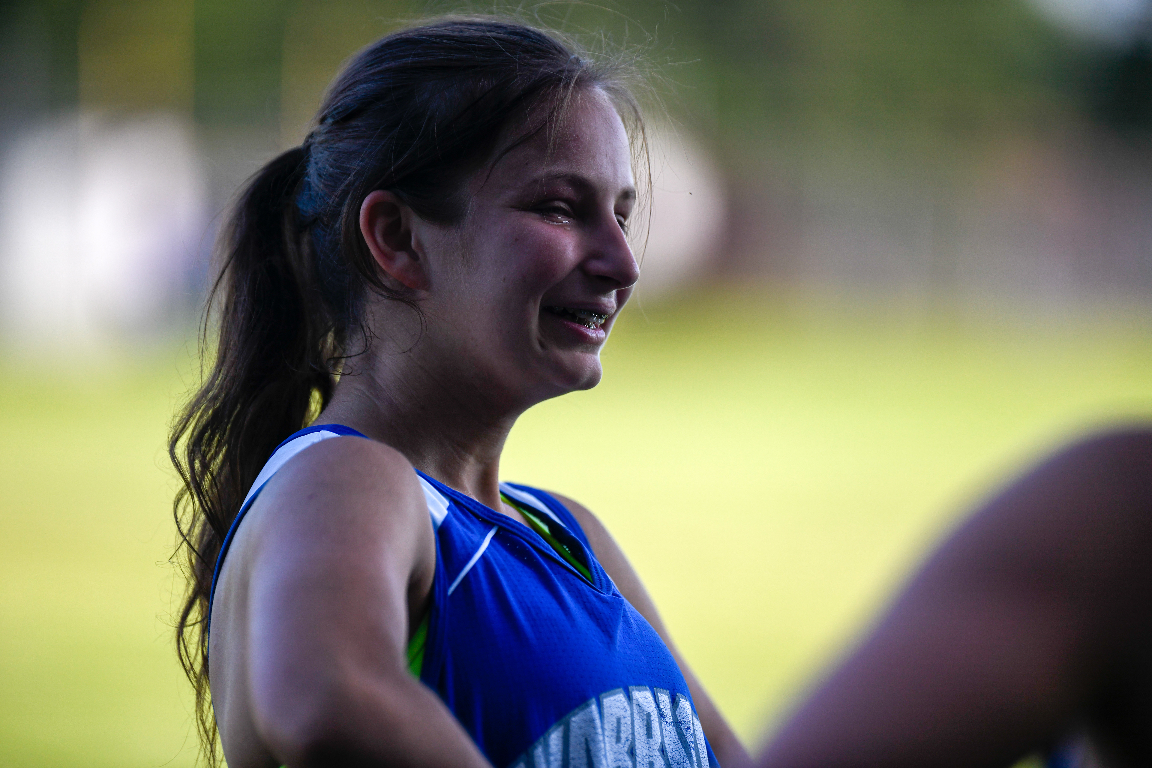 Megan...the not-so-good news...saying goodbye to the seniors (last game).
