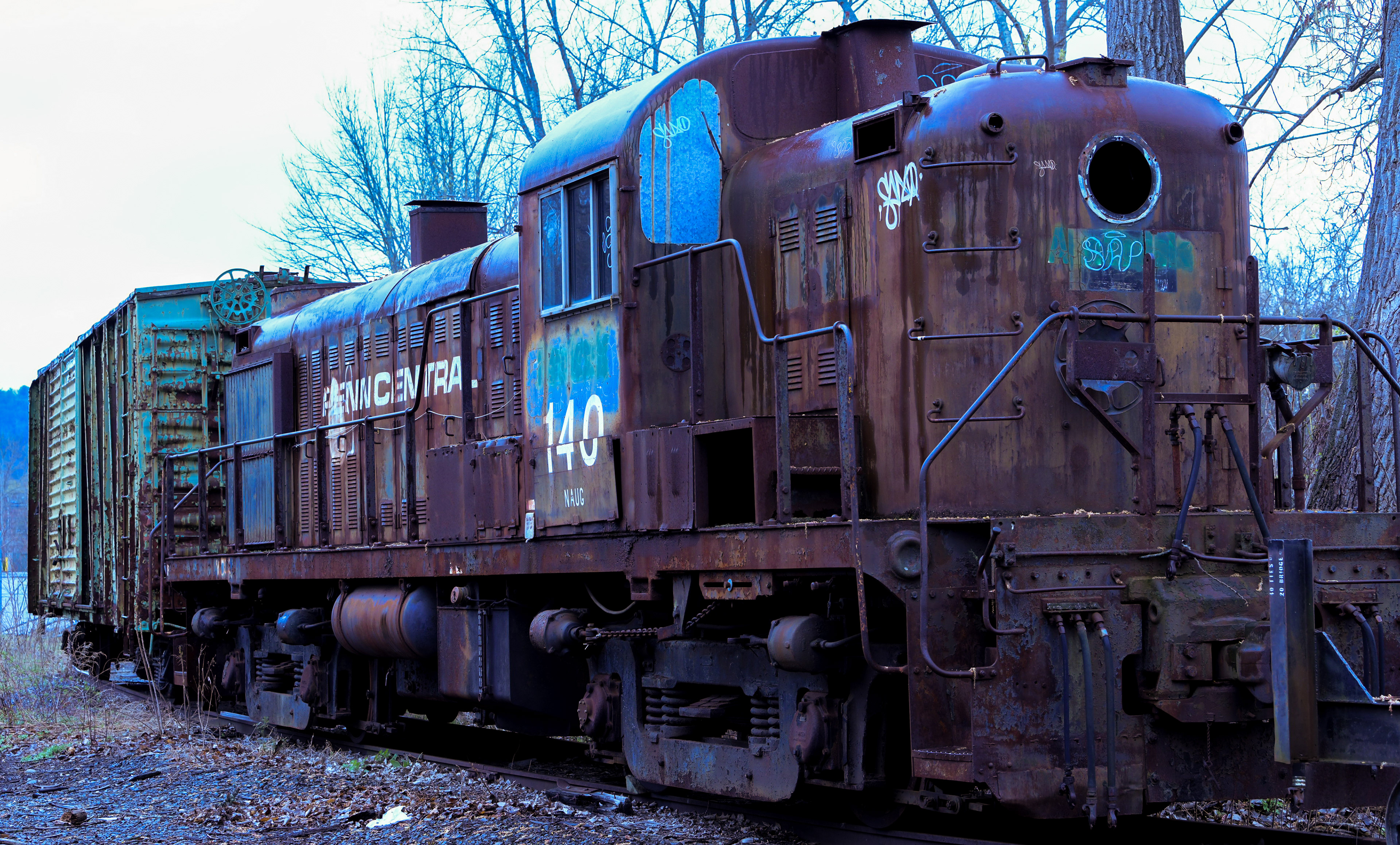 Please don't get the wrong idea. RMNE folks are hard at work restoring every year.