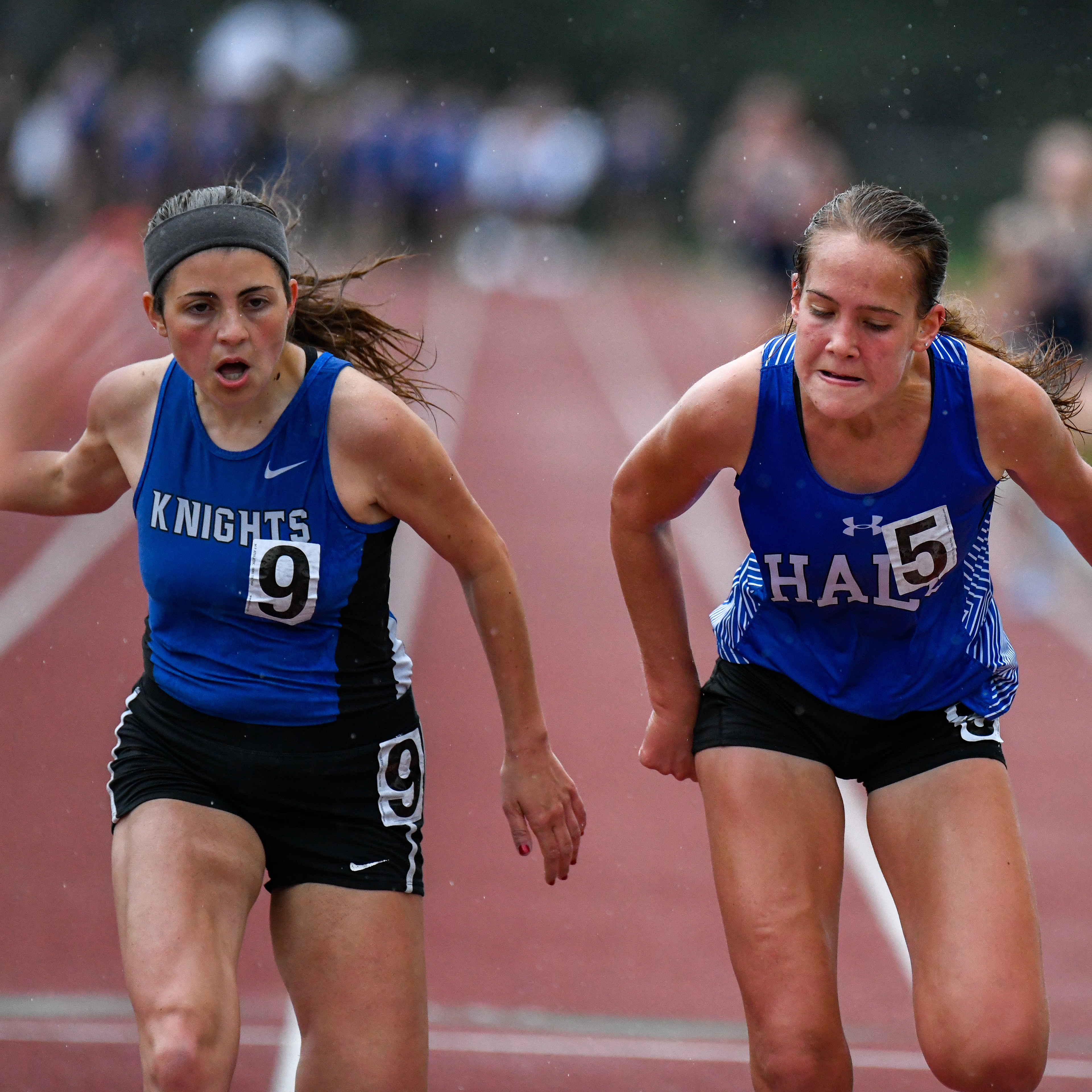 on right - Francesca (Frankie) - wicked fast.