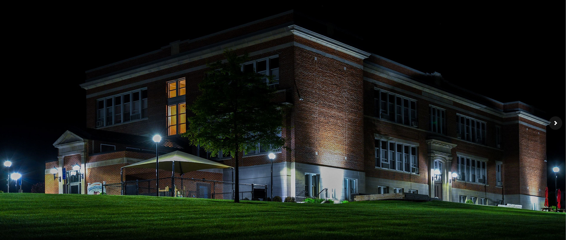 former John J. Jennings School (1920) - now Patricia D'Amato Residences