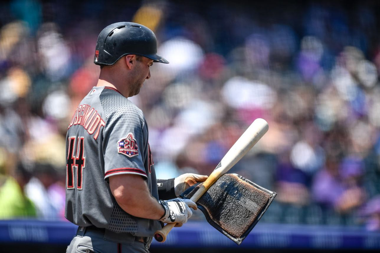 Paul Goldschmidt, "Goldy", when he was with the Diamondbacks. He's now with the Cardinals