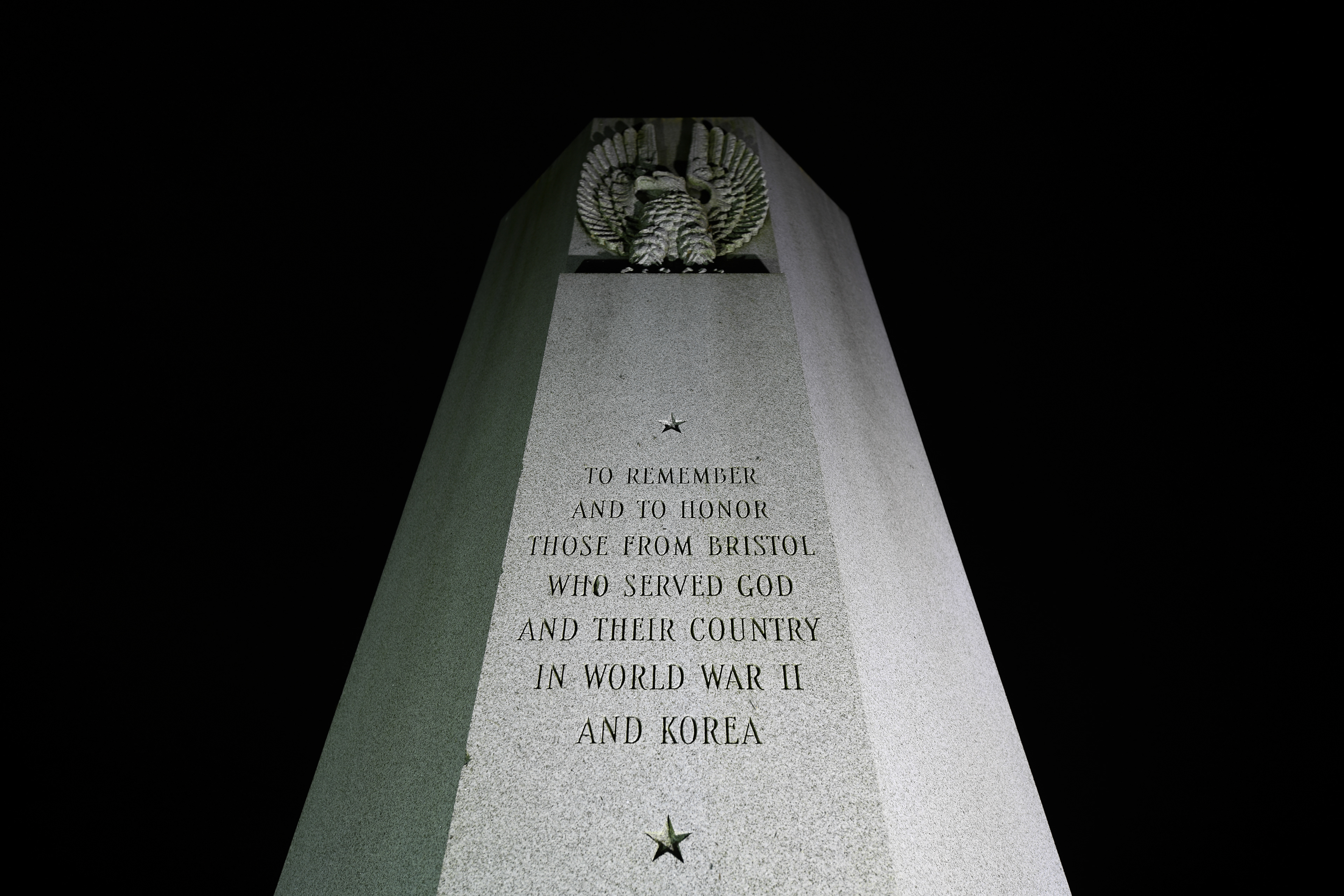 1 out of 4 families lost someone in WW II (143 killed). Korea - 15 died.