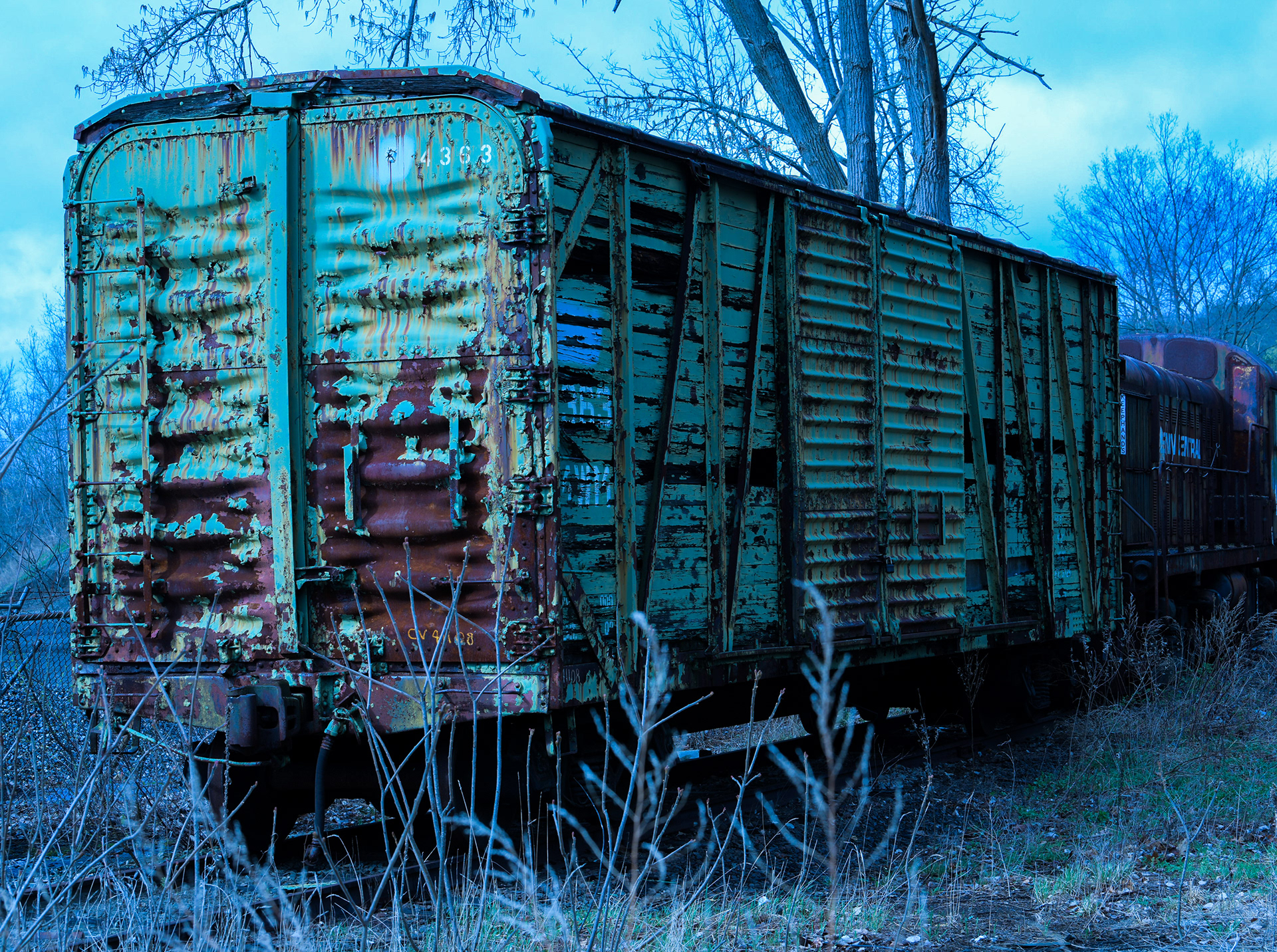 This is the "boneyard" part of the museum which is not on public display.