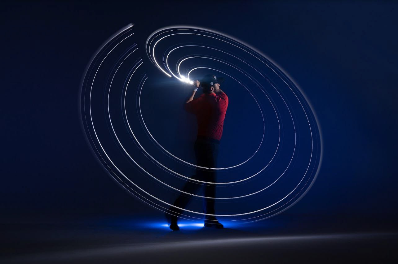 Light-painting is a technique in which the light source is moved while taking a long exposure photograph. 