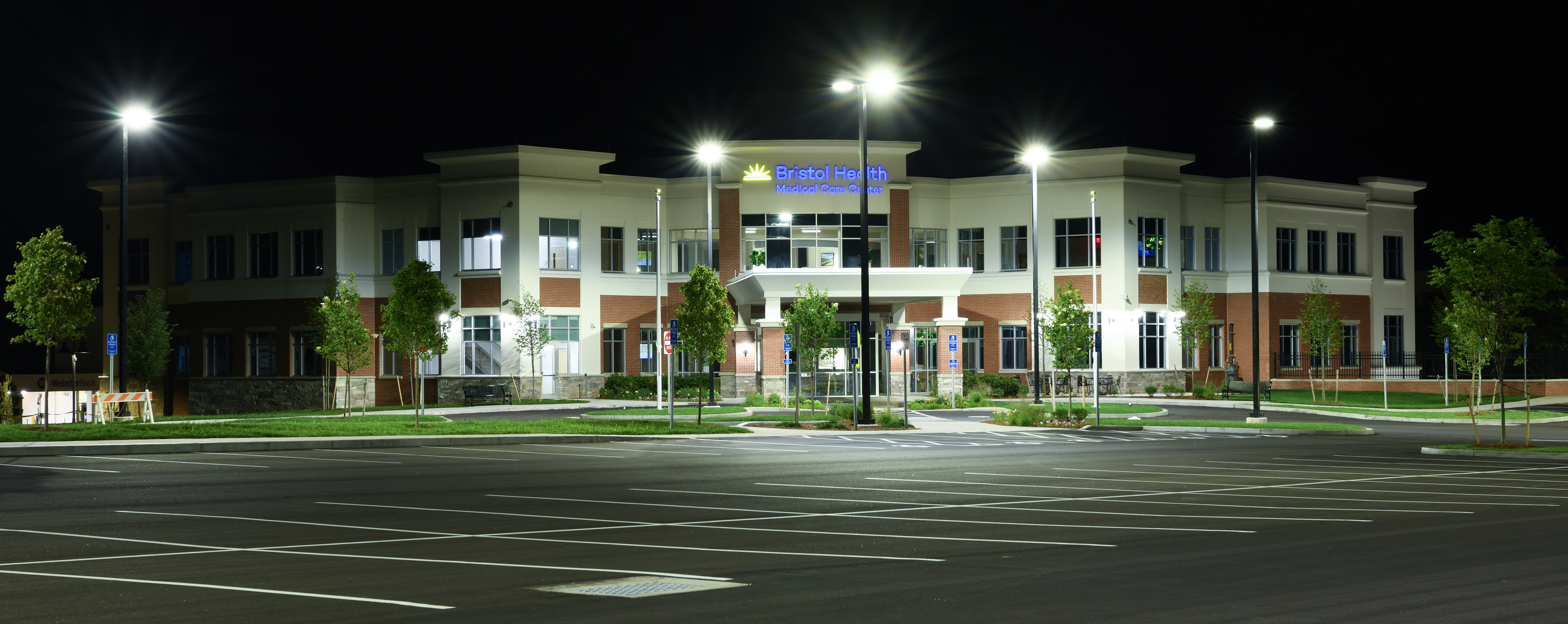 Same building from the other side. Taken at 3:17 a.m. over 20 seconds.