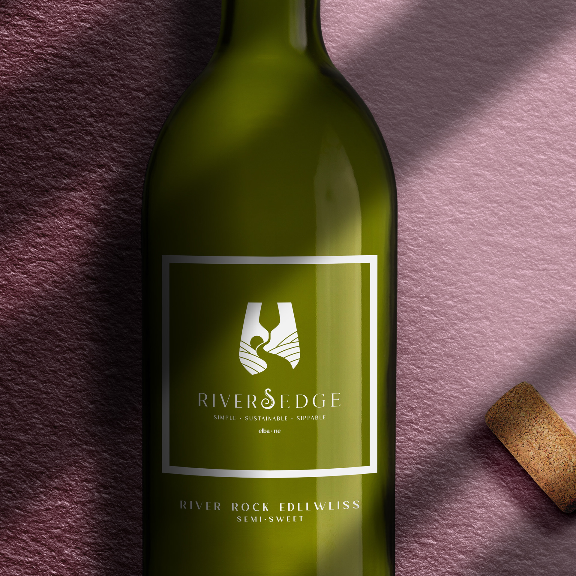 Rivers Edge winery River Rock Edelweiss offering.