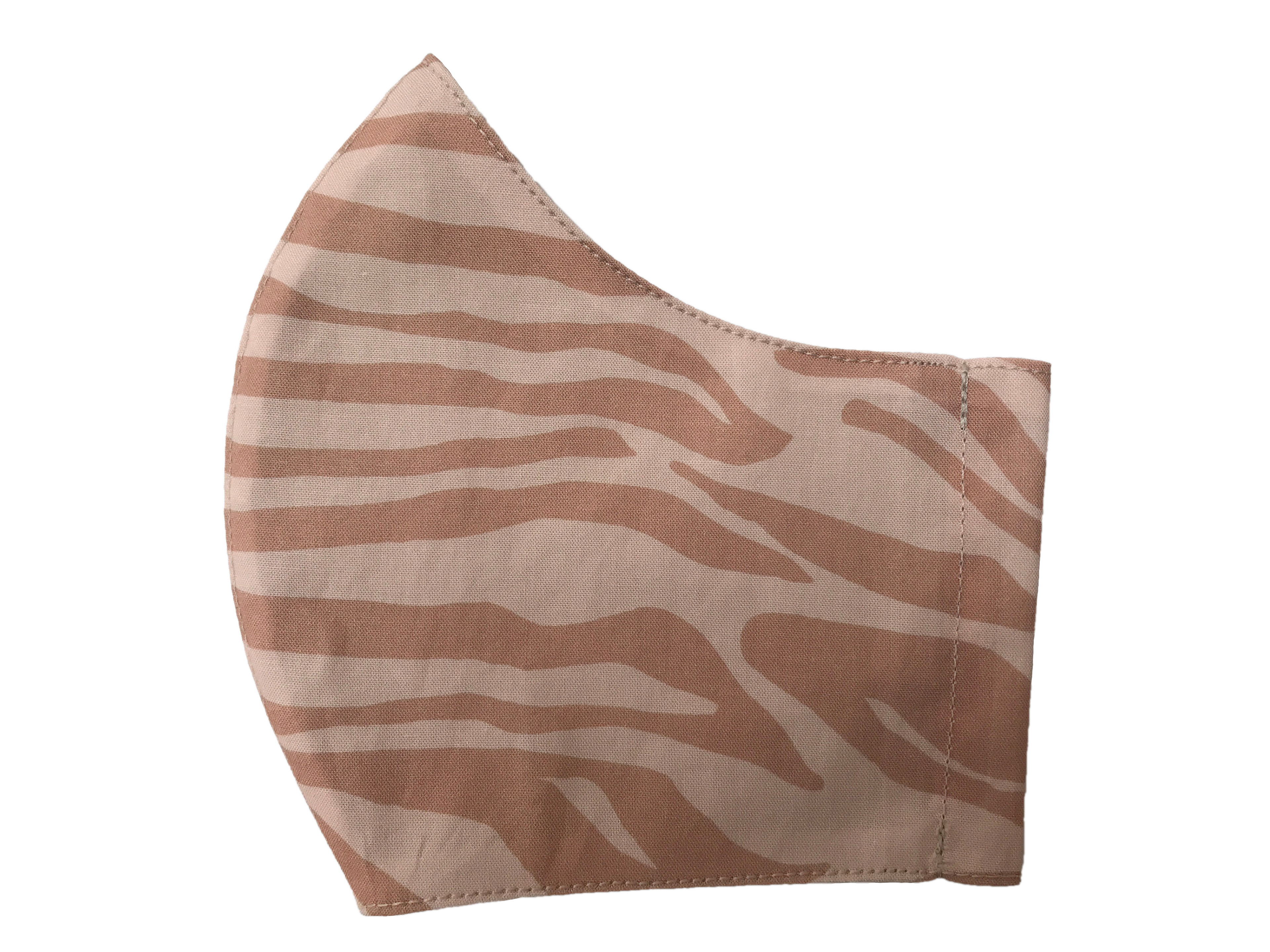Zebra Beige Mask